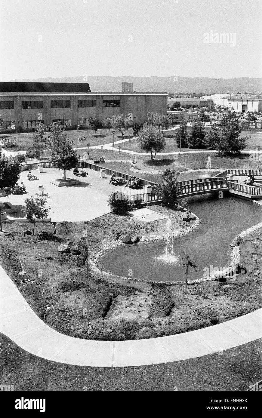 Silicon Valley, Santa Clara, California, USA, August 1978. Stock Photo