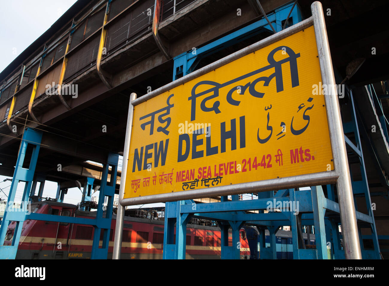 New delhi railway station hires stock photography and images Alamy