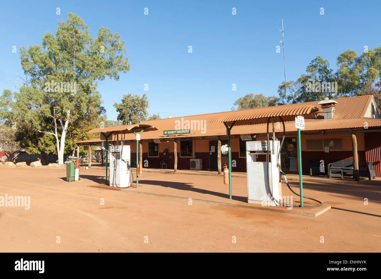 Mount Barnett Roadhouse, Kimberley, Outback, Western Australia, Australia Stock Photo