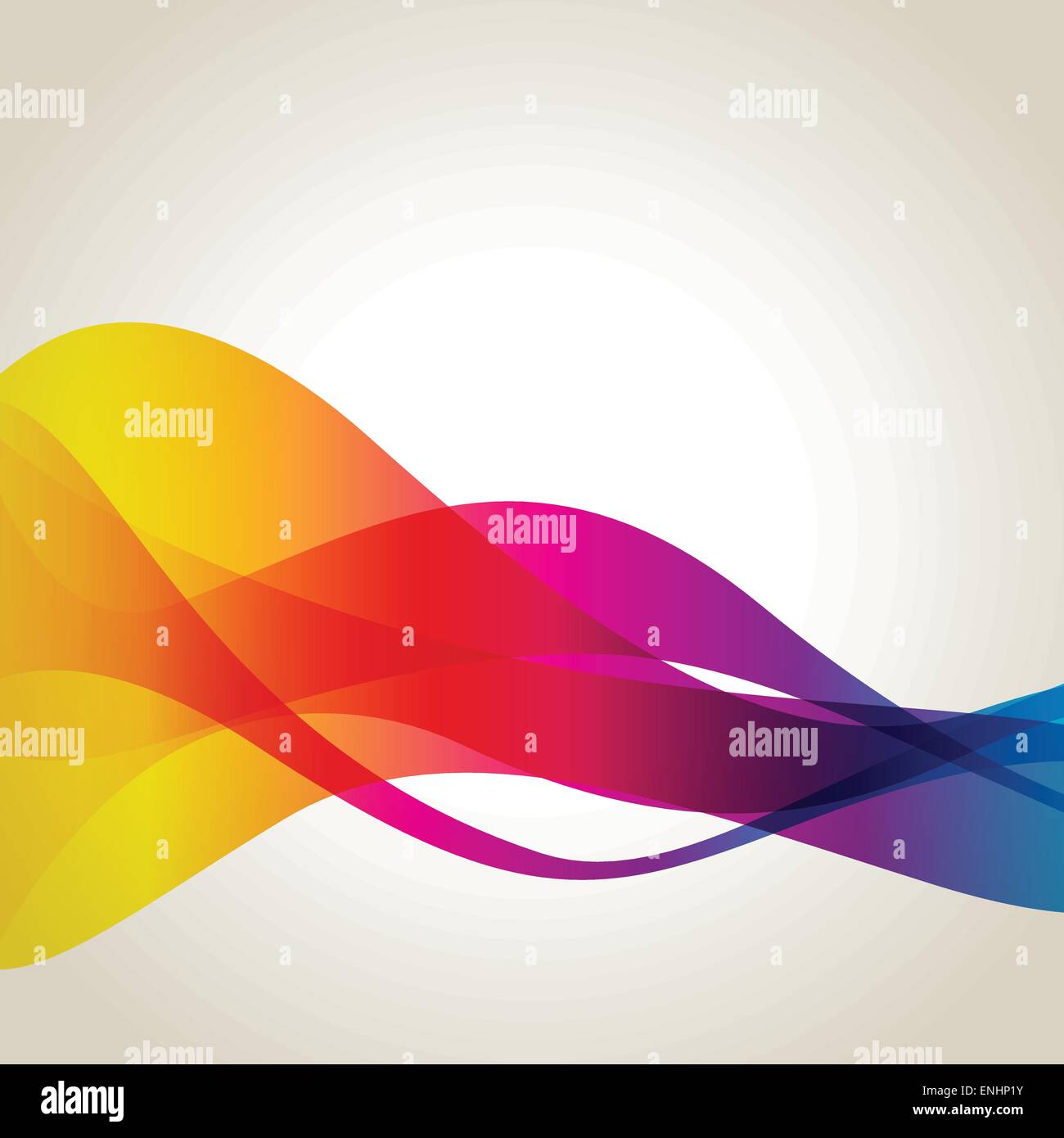 colorful abstract vector wave design background Stock Vector Image ...
