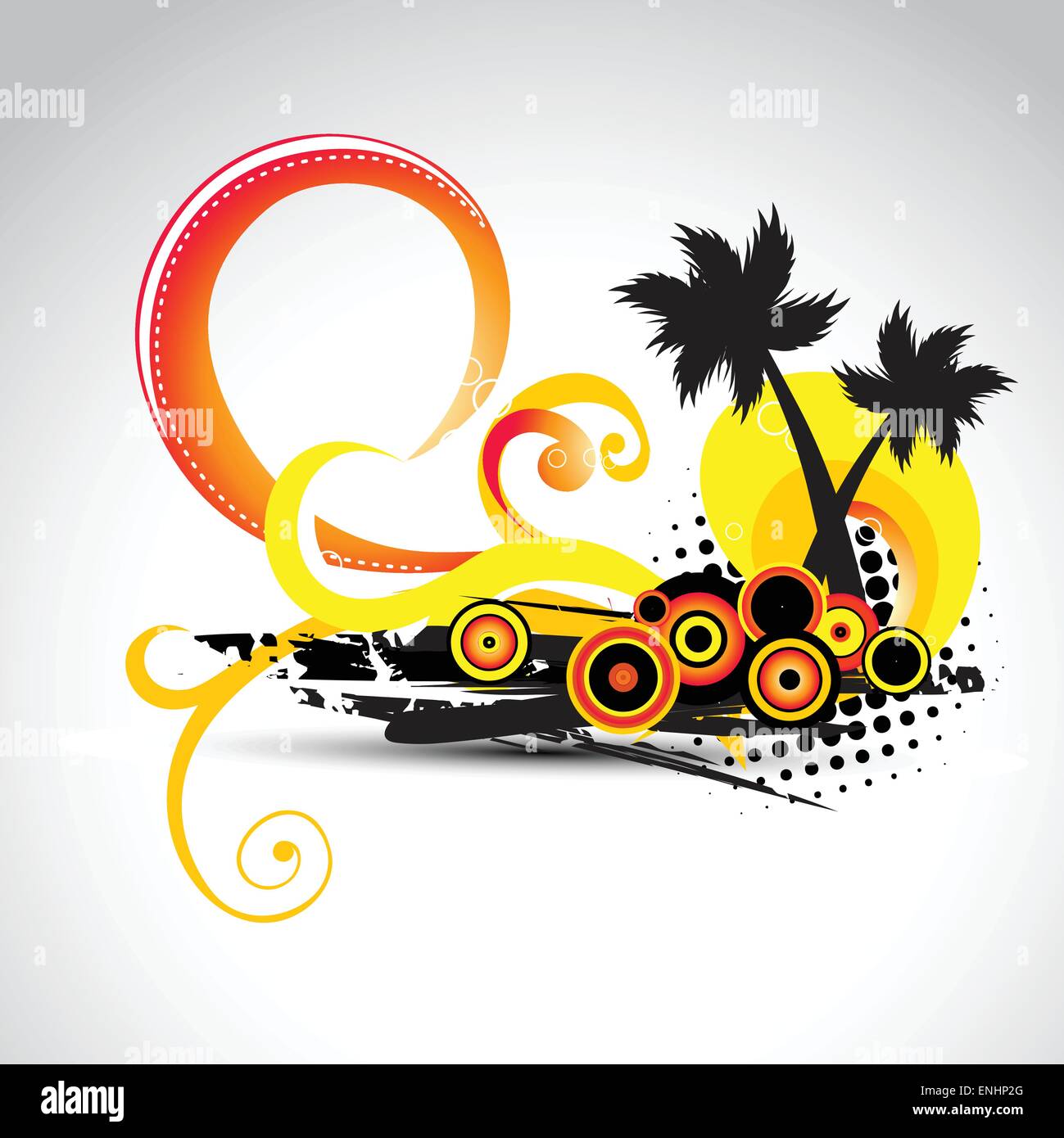 Vector tree design hi-res stock photography and images - Alamy