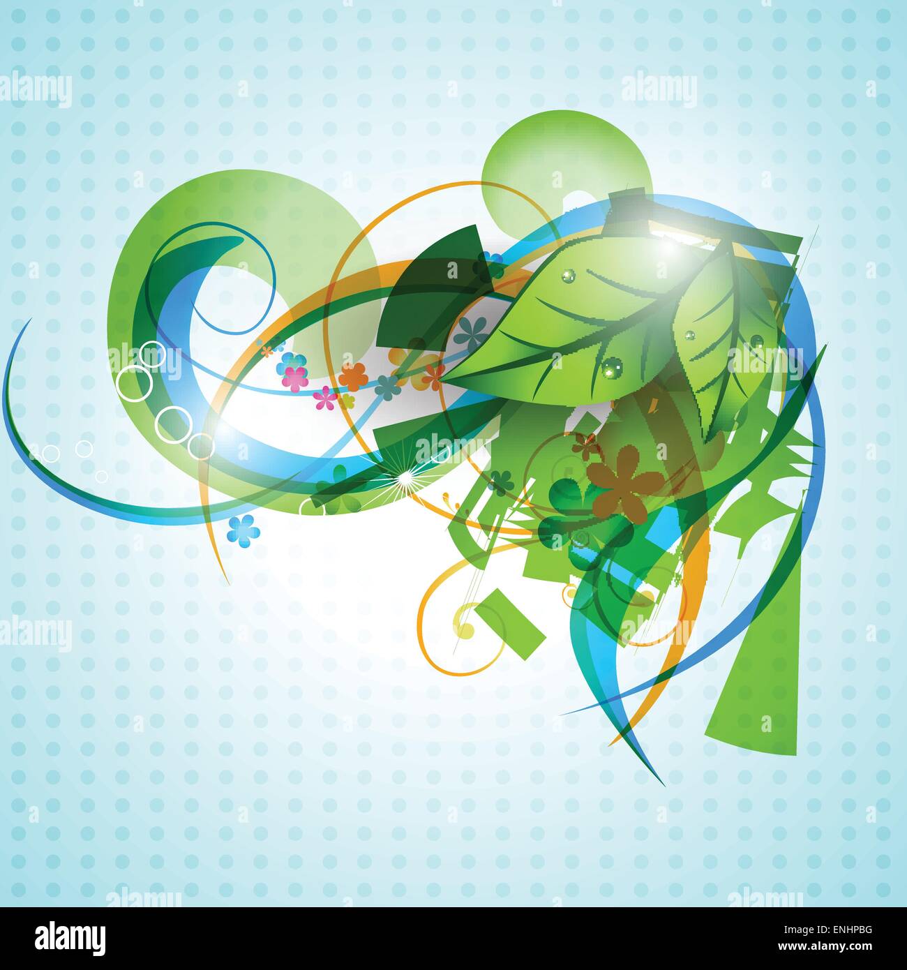 vector leaf abstract design illustration Stock Vector Image & Art Alamy