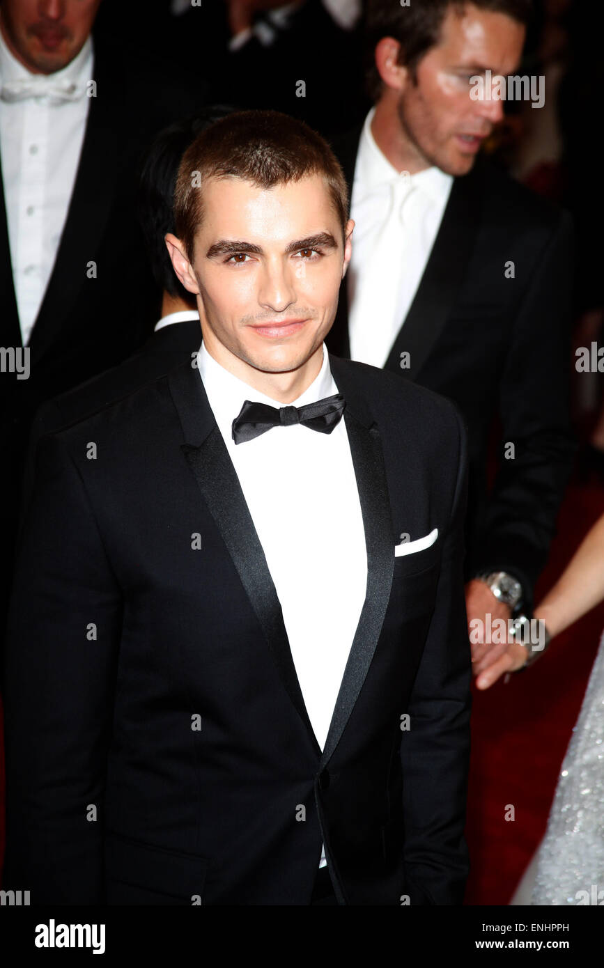 US actor Dave Franco attends the 2015 Costume Institute Gala Benefit  celebrating the exhibition 'China: Through the Looking Glass' at The  Metropolitan Museum of Art in New York, USA, on 04 May