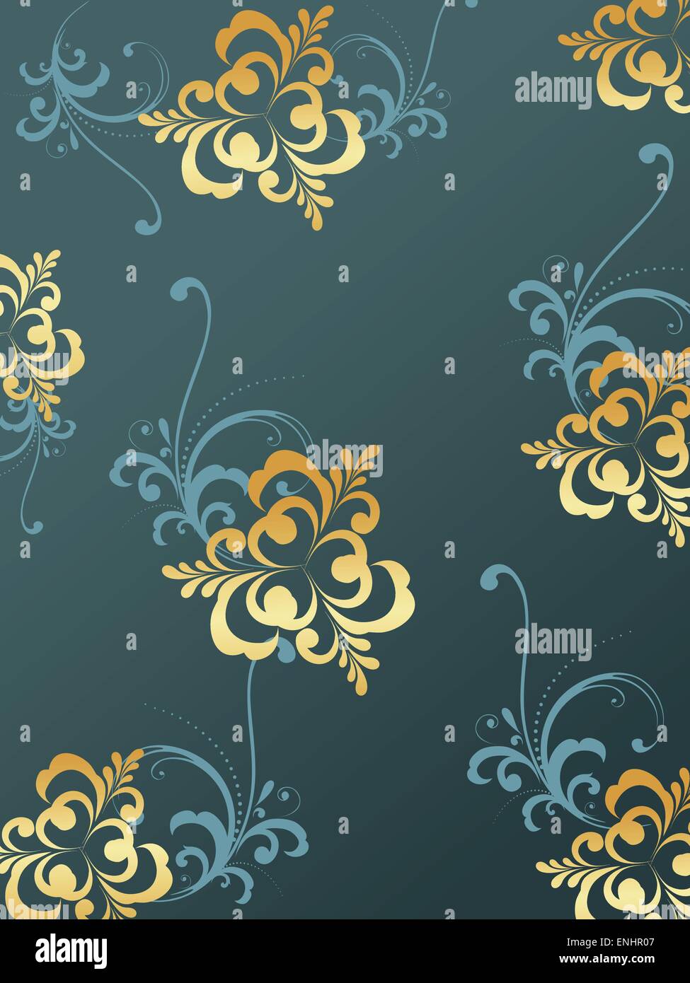 vector floral pattern design Stock Vector Image & Art - Alamy