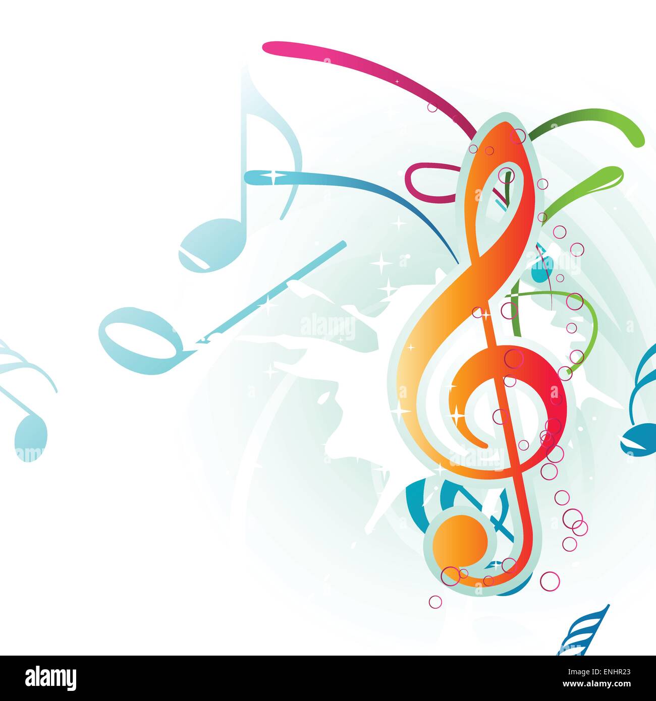 Music note design hi-res stock photography and images - Alamy