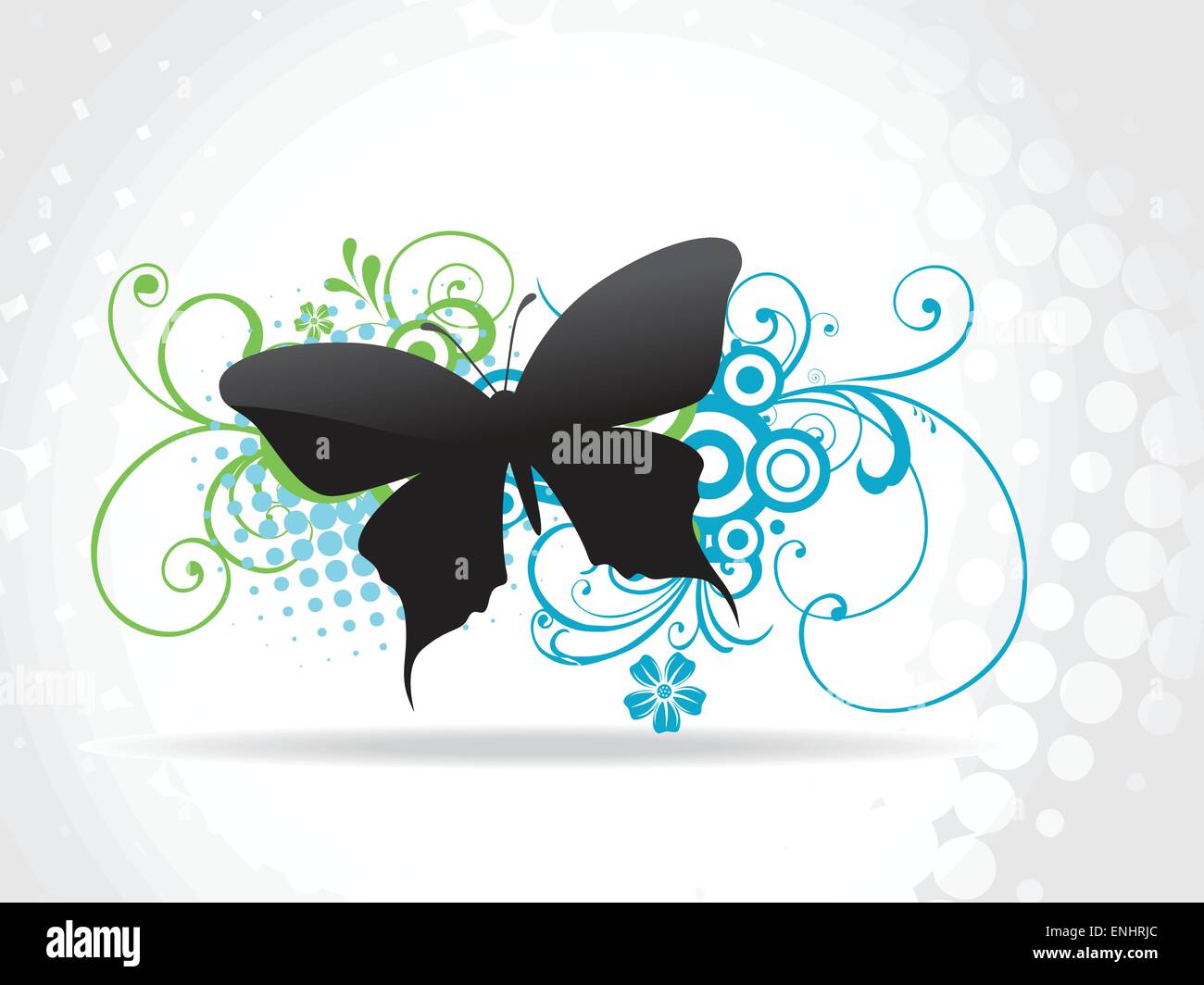 Beautiful butterfly vector art Stock Vector Image & Art - Alamy