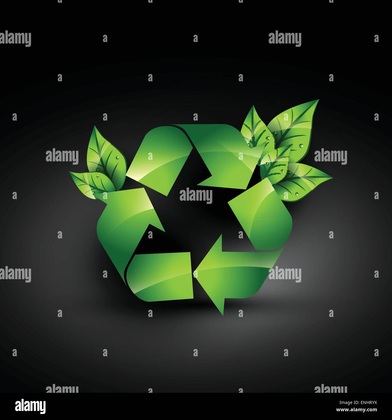 vector recycle icon design illustration Stock Vector Image & Art - Alamy