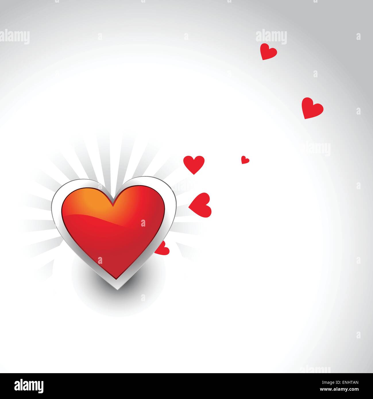 Beautiful Vector Heart Design Illustration Stock Vector Image Art Alamy