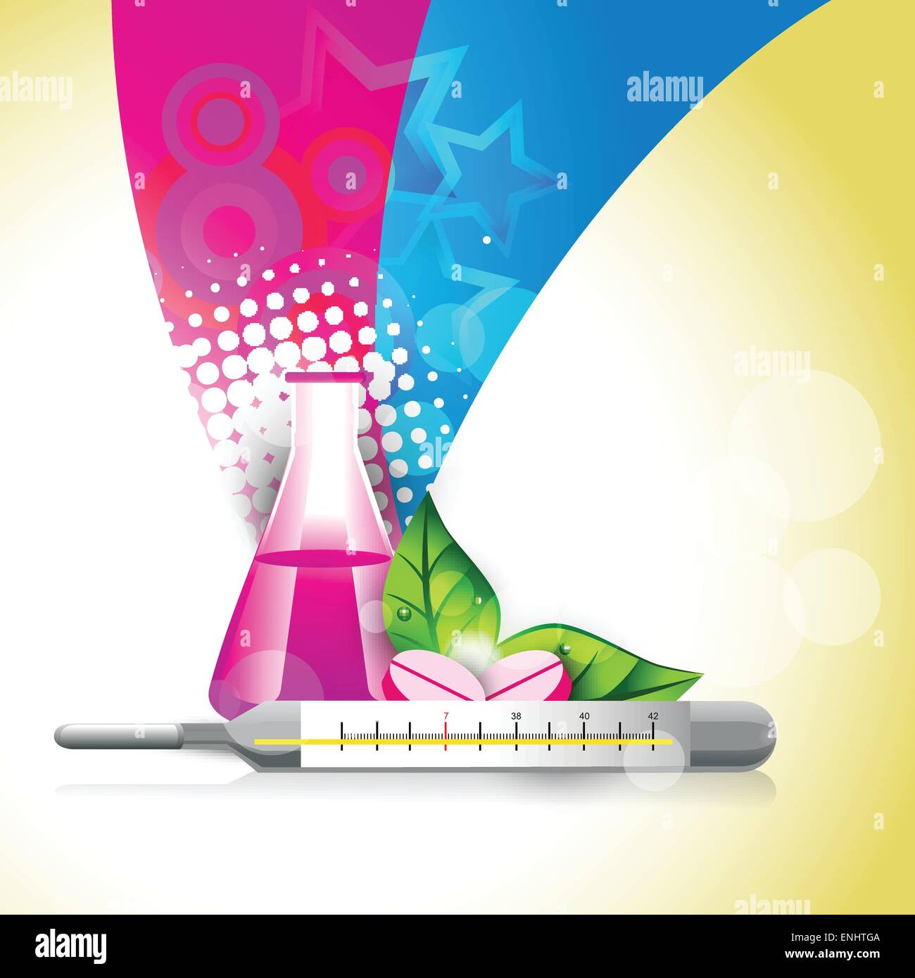 vector medical elements set Stock Vector Image & Art Alamy