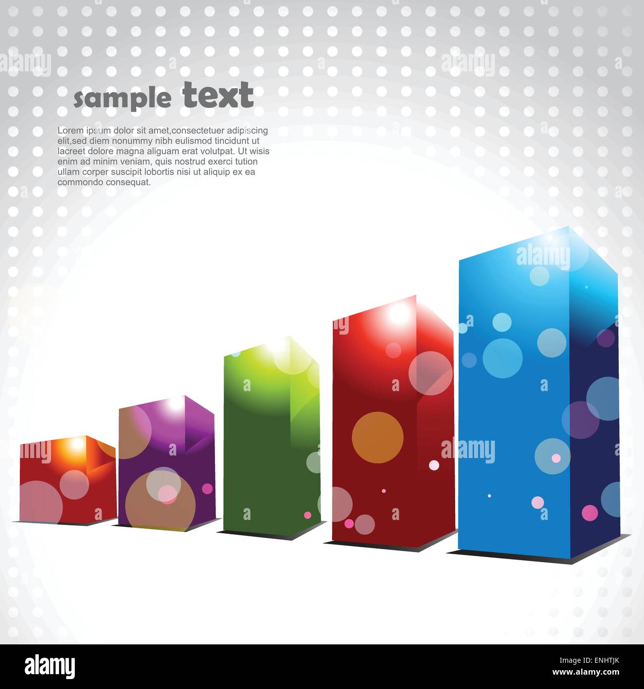 vector colorful progress bar illustration Stock Vector Image & Art - Alamy