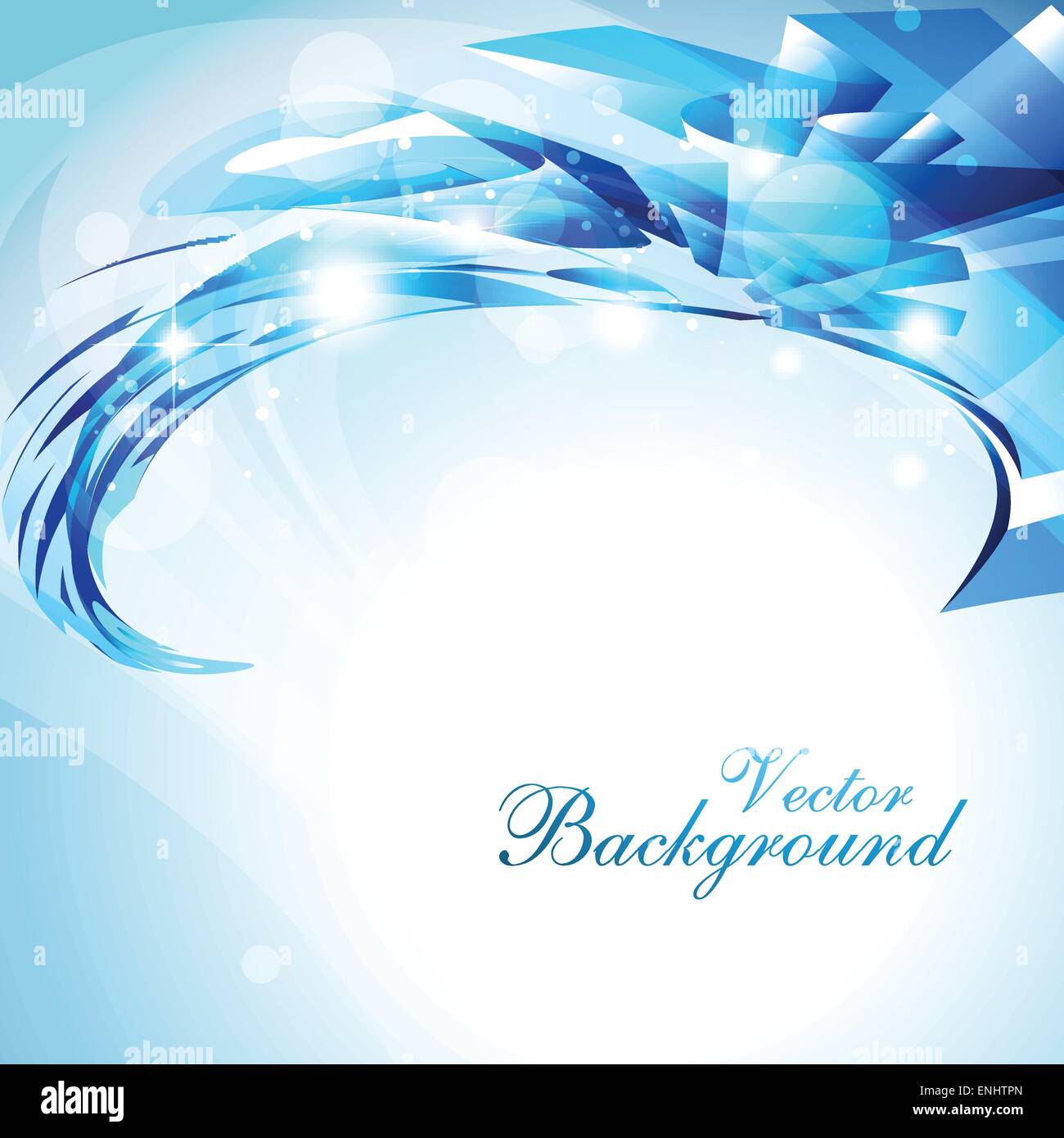 shiny vector blue color abstract background Stock Vector Image & Art ...