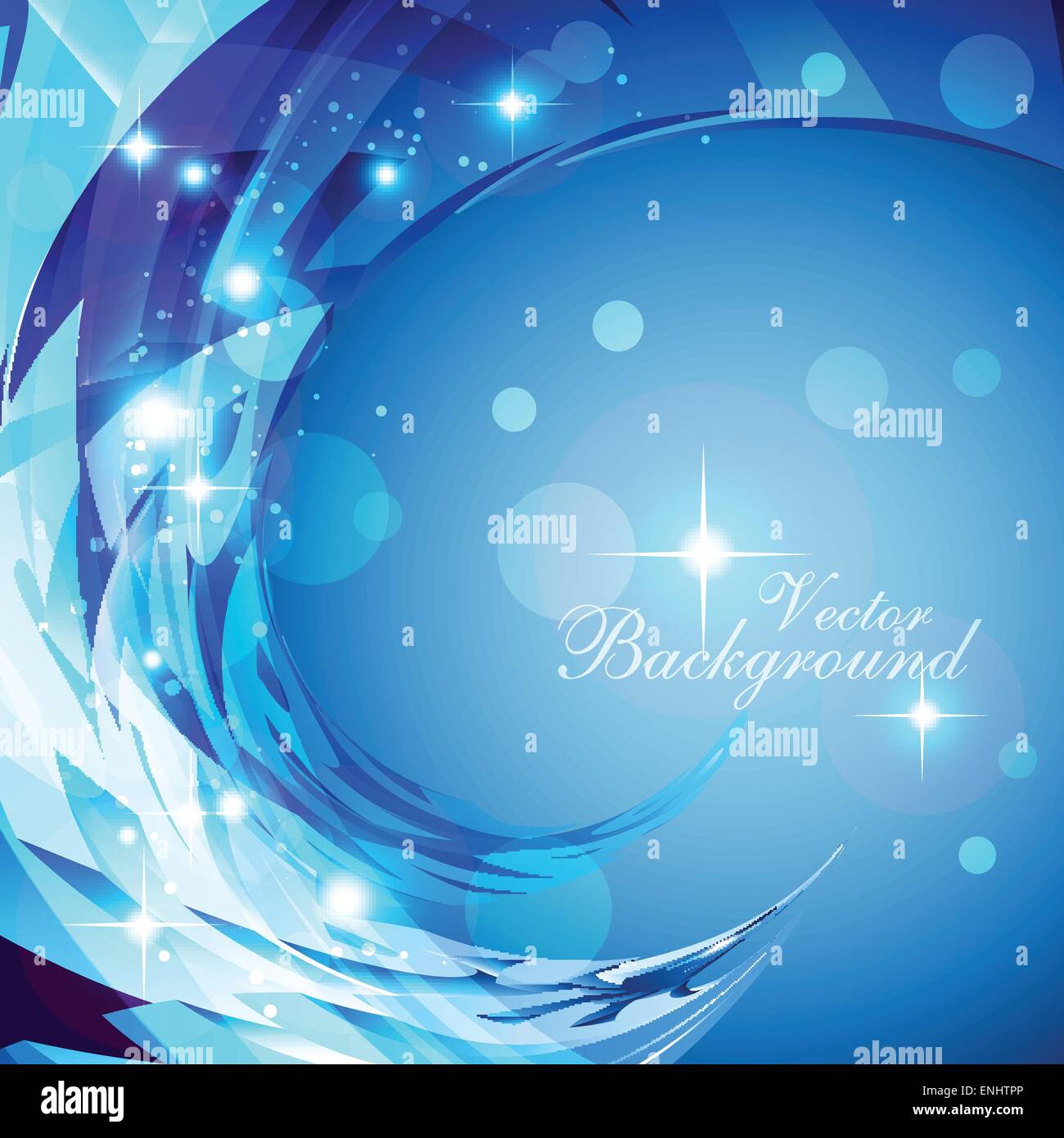 shiny vector blue color abstract background Stock Vector Image & Art ...