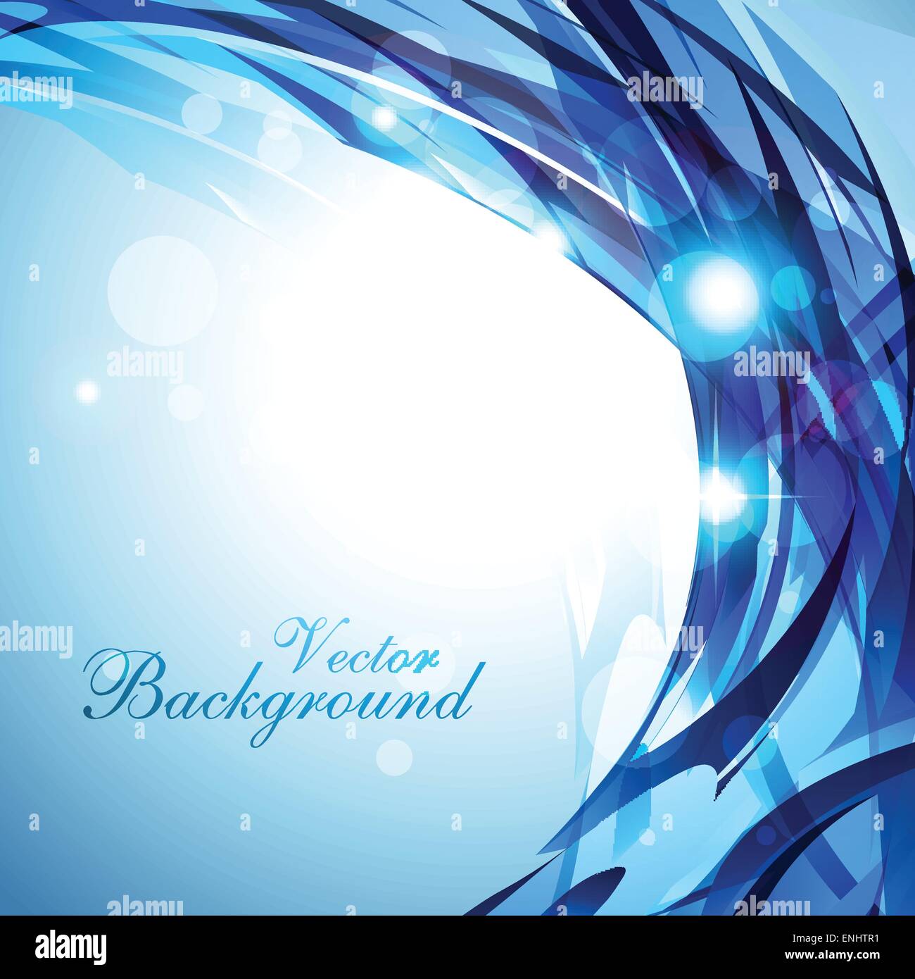 vector shiny blue color stylish background Stock Vector Image & Art - Alamy