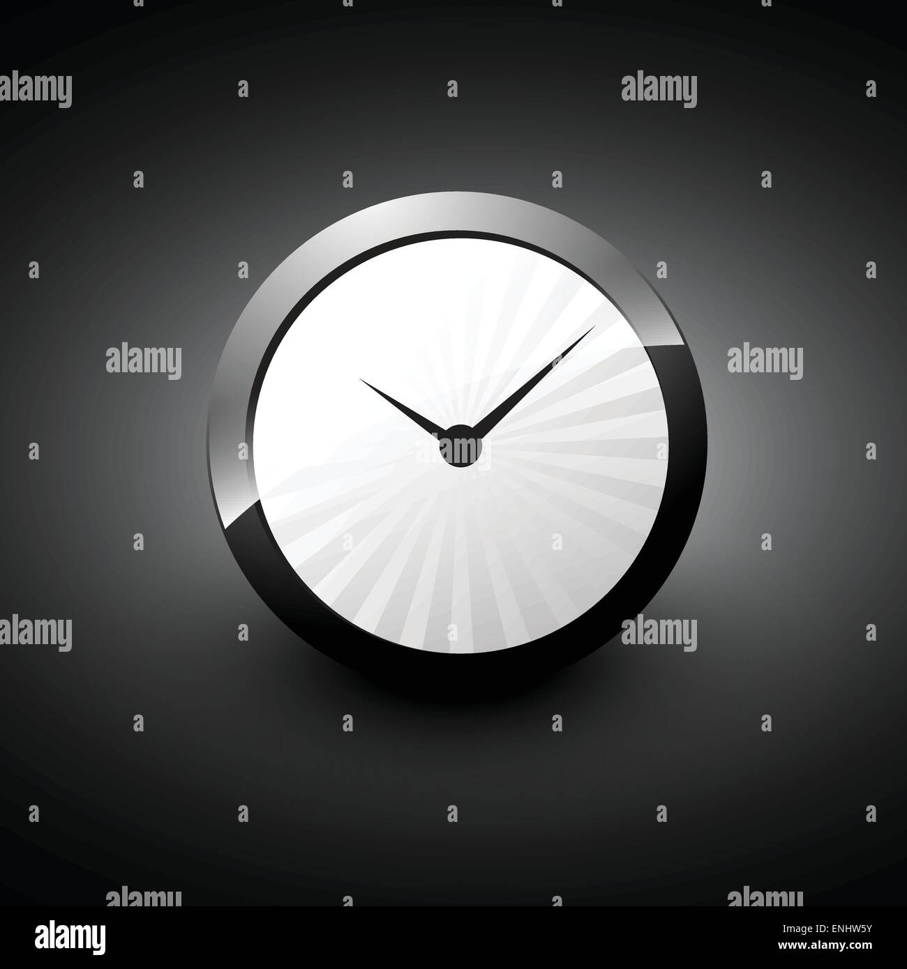 vector clock icon illustration Stock Vector Image & Art - Alamy