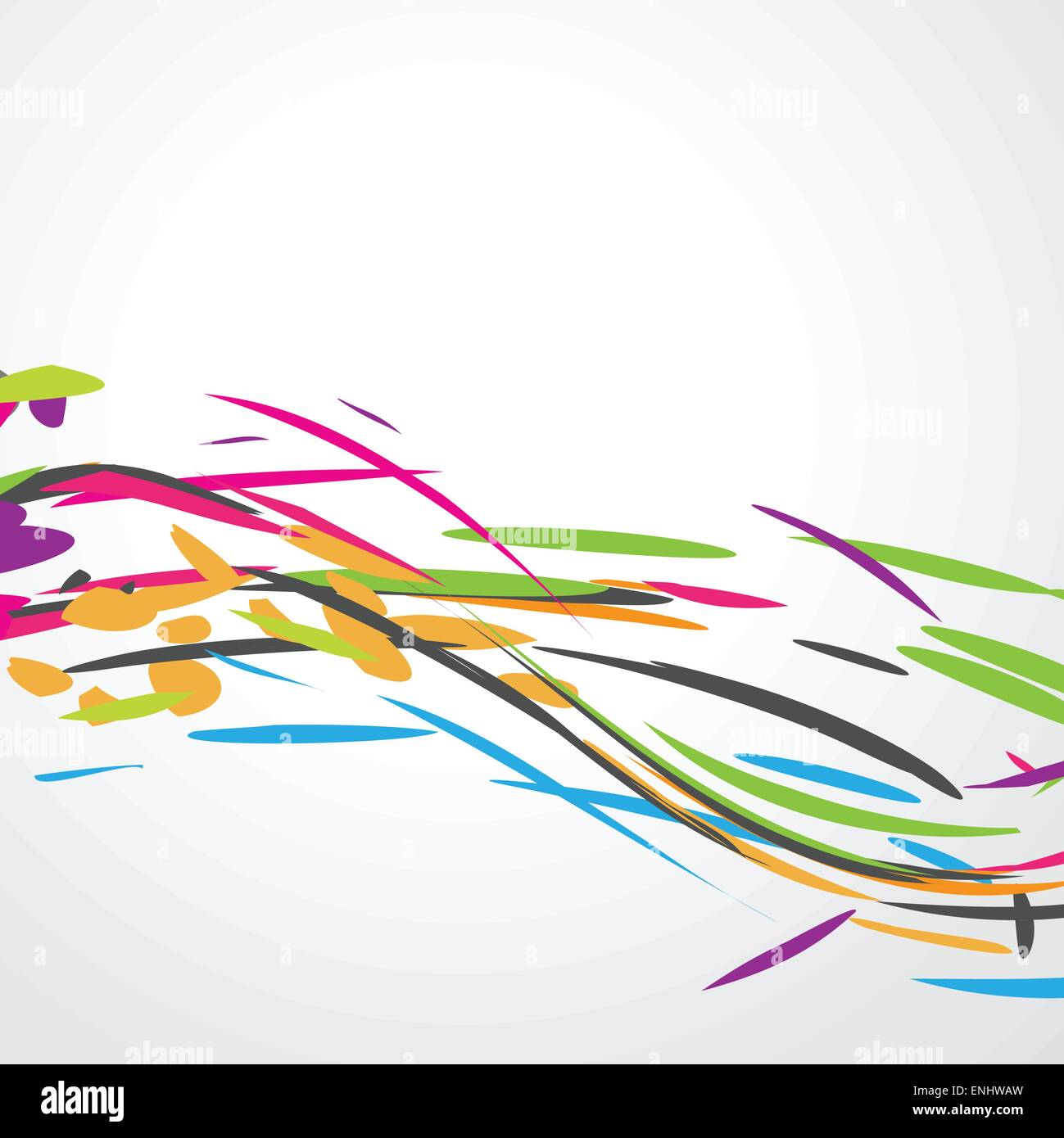 vector colorful abstract wave design background Stock Vector Image ...