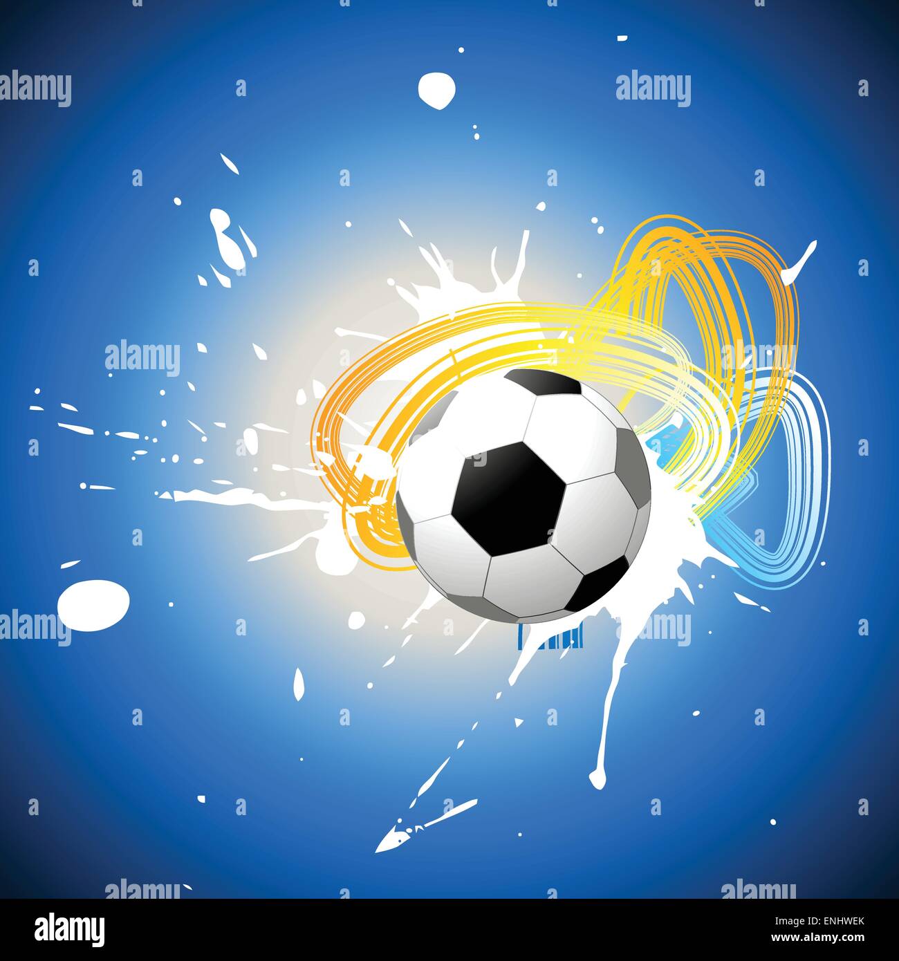 football vector artistic design illustration Stock Vector Image & Art