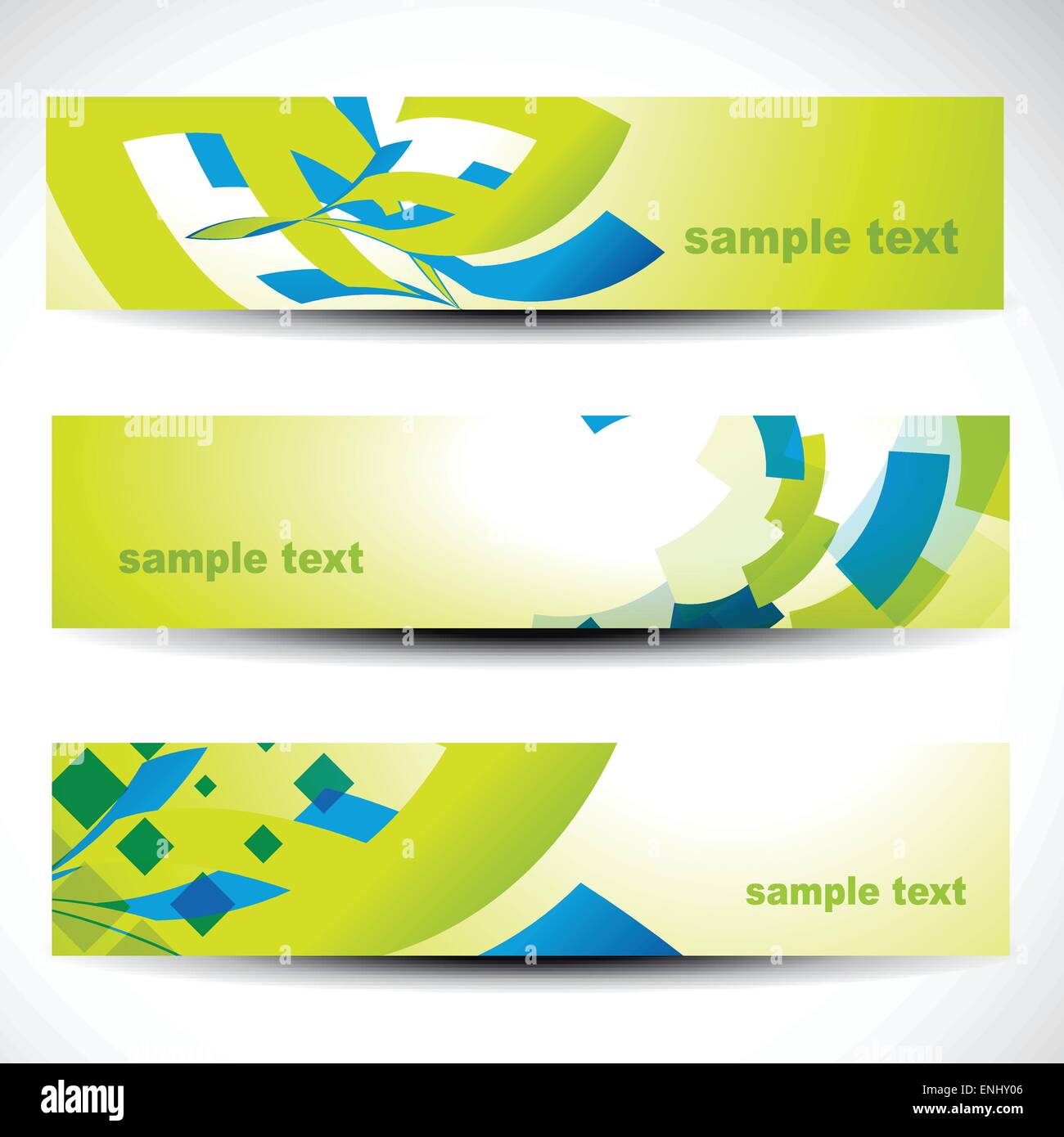 Abstract Header Vector Set 10 Stock Vector Image And Art Alamy