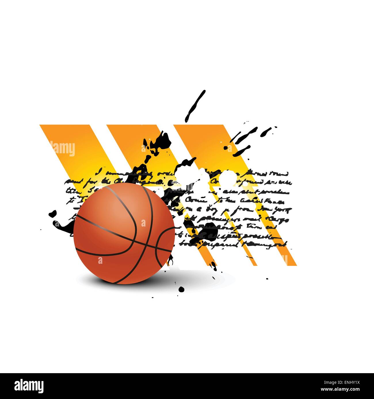 vector abstract basketball design Stock Vector Image & Art Alamy