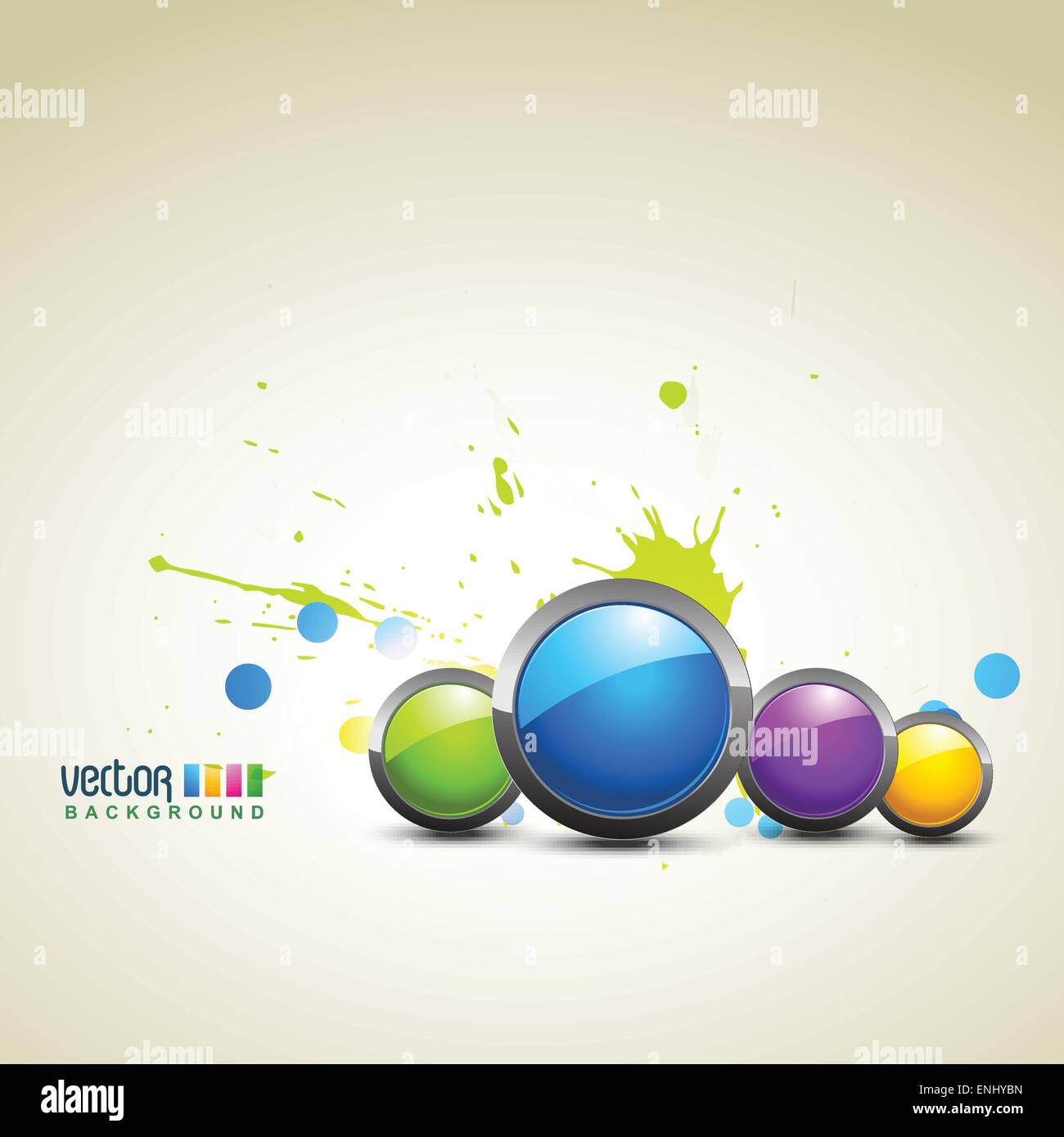 vector artwork of colorful circles Stock Vector Image & Art - Alamy