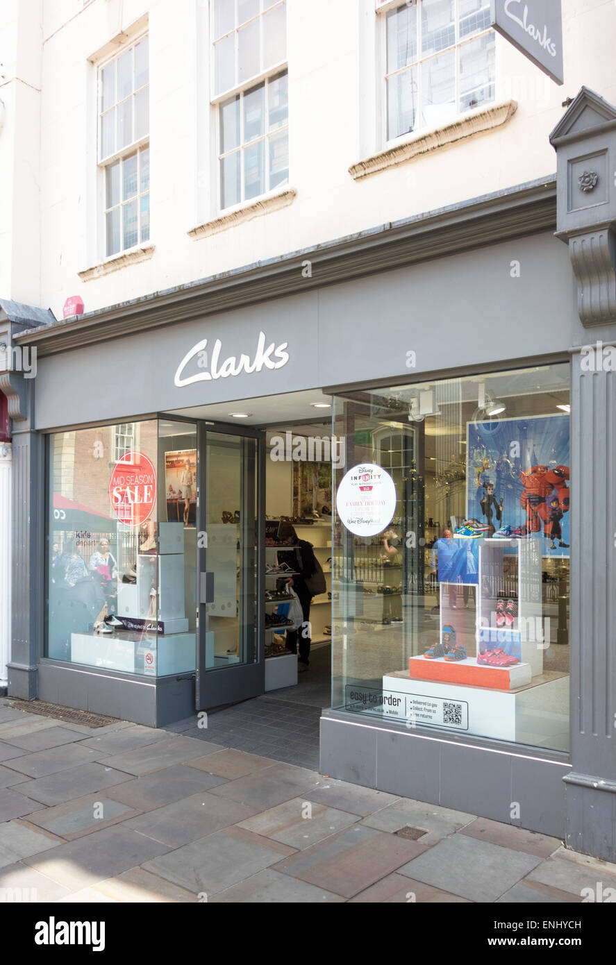 large clarks store in london
