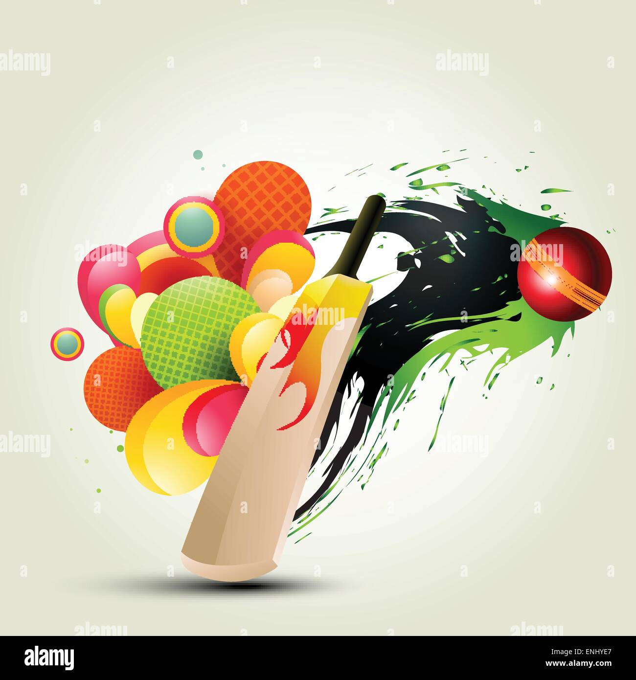 vector cricket background abstract design Stock Vector Image & Art Alamy