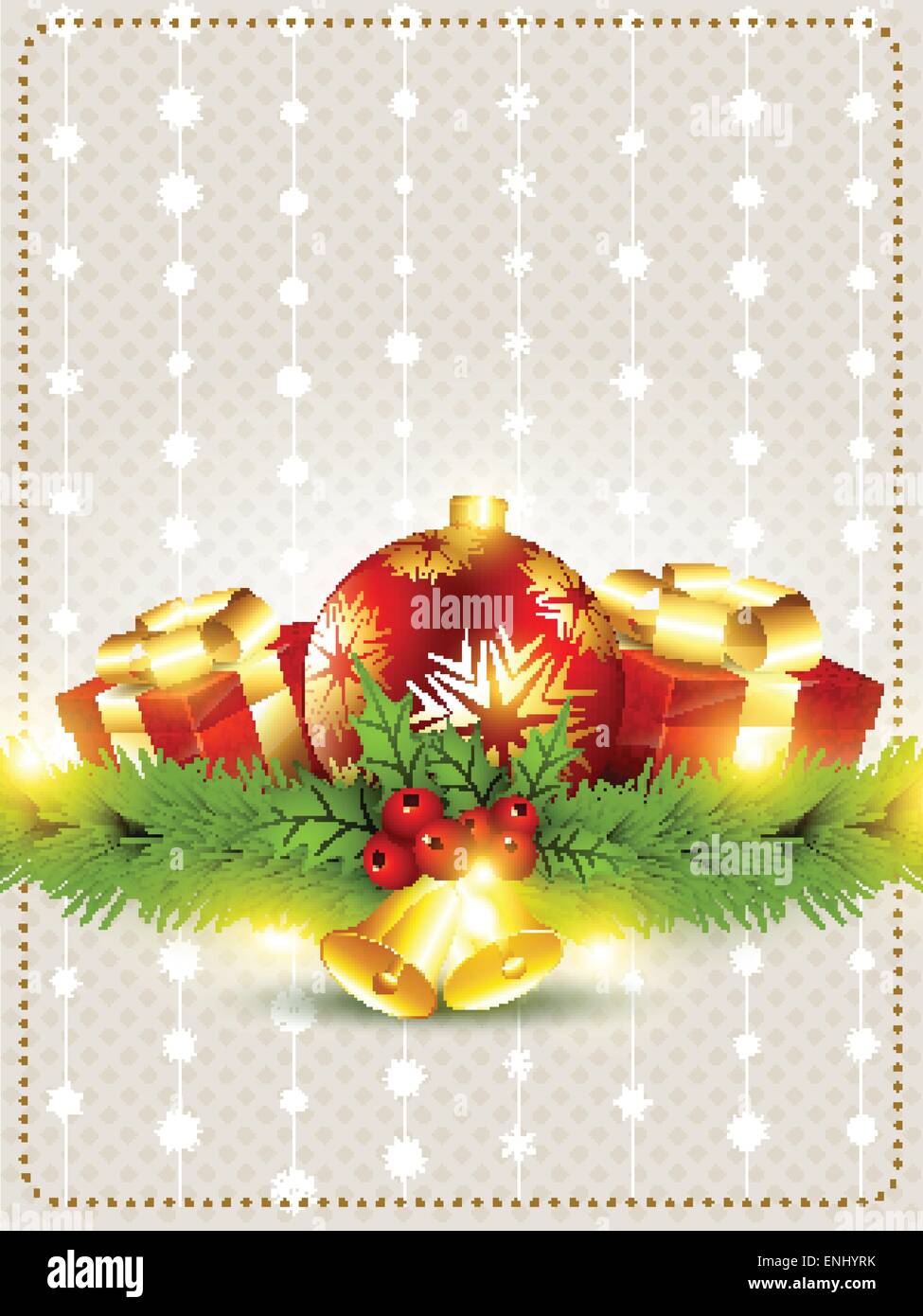 vector shiny merry christmas background design Stock Vector Image & Art ...