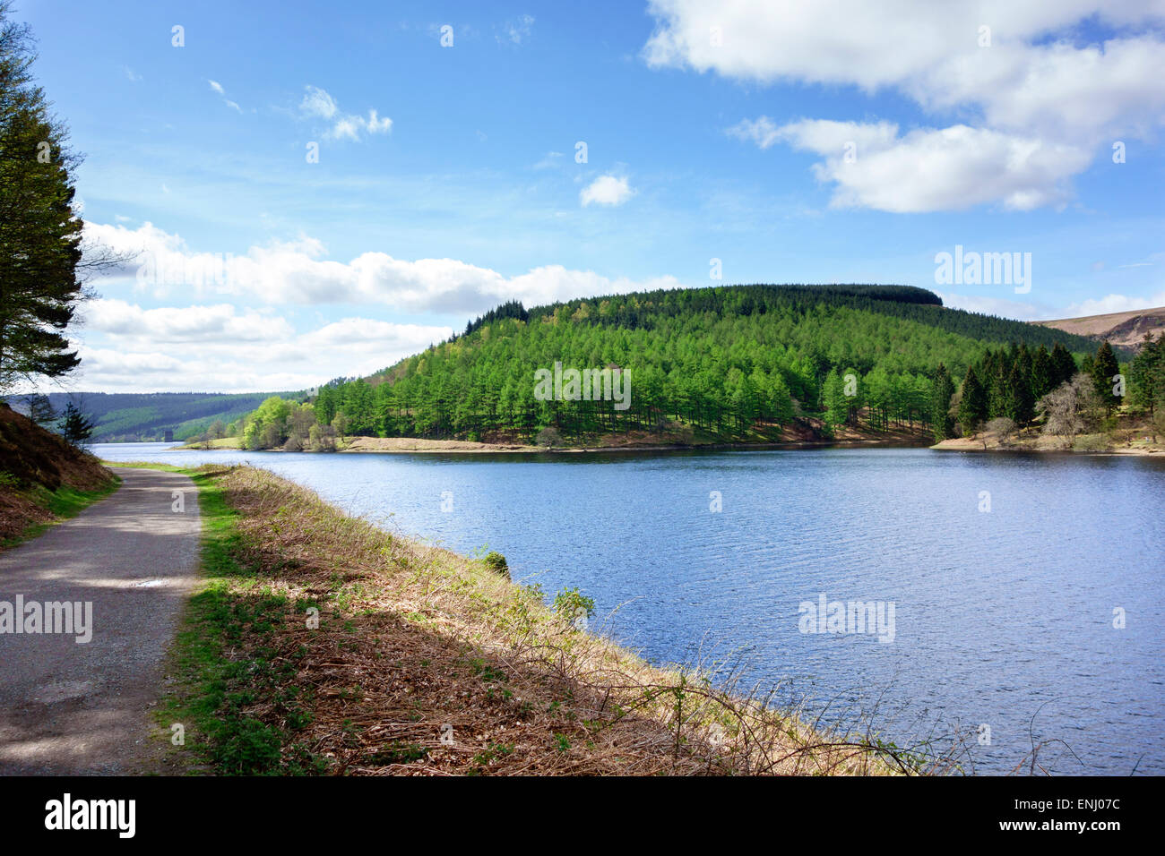 Derwent Reservoir in the Peak District Derbyshire Stock Photo Alamy