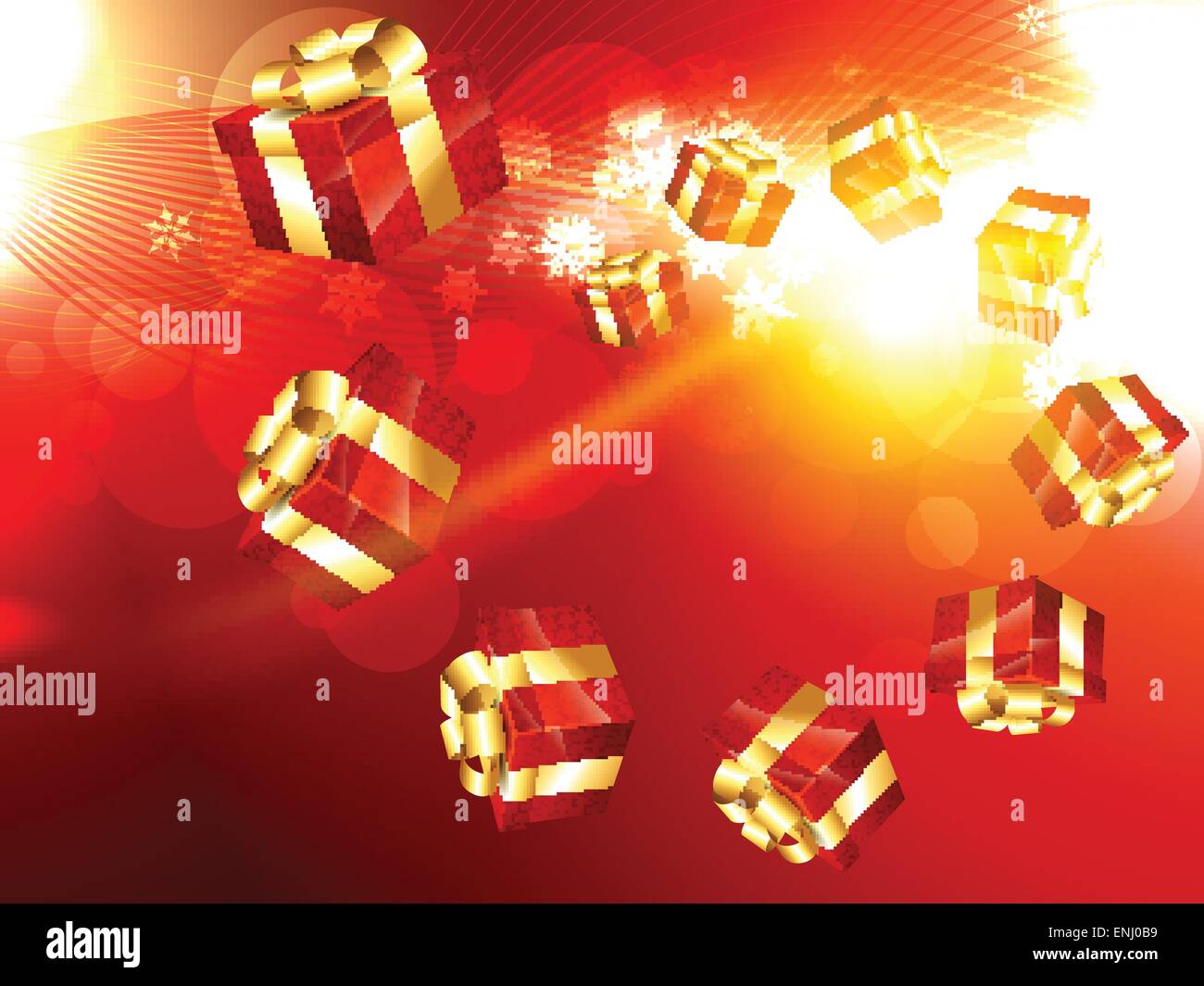 beautiful gift box design vector illustration Stock Vector Image & Art ...