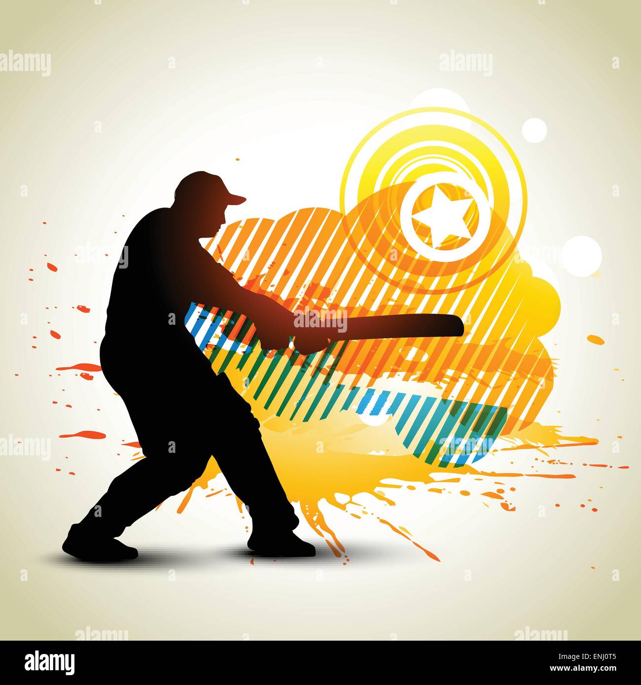 abstract cricket background game artwork Stock Vector Image & Art - Alamy