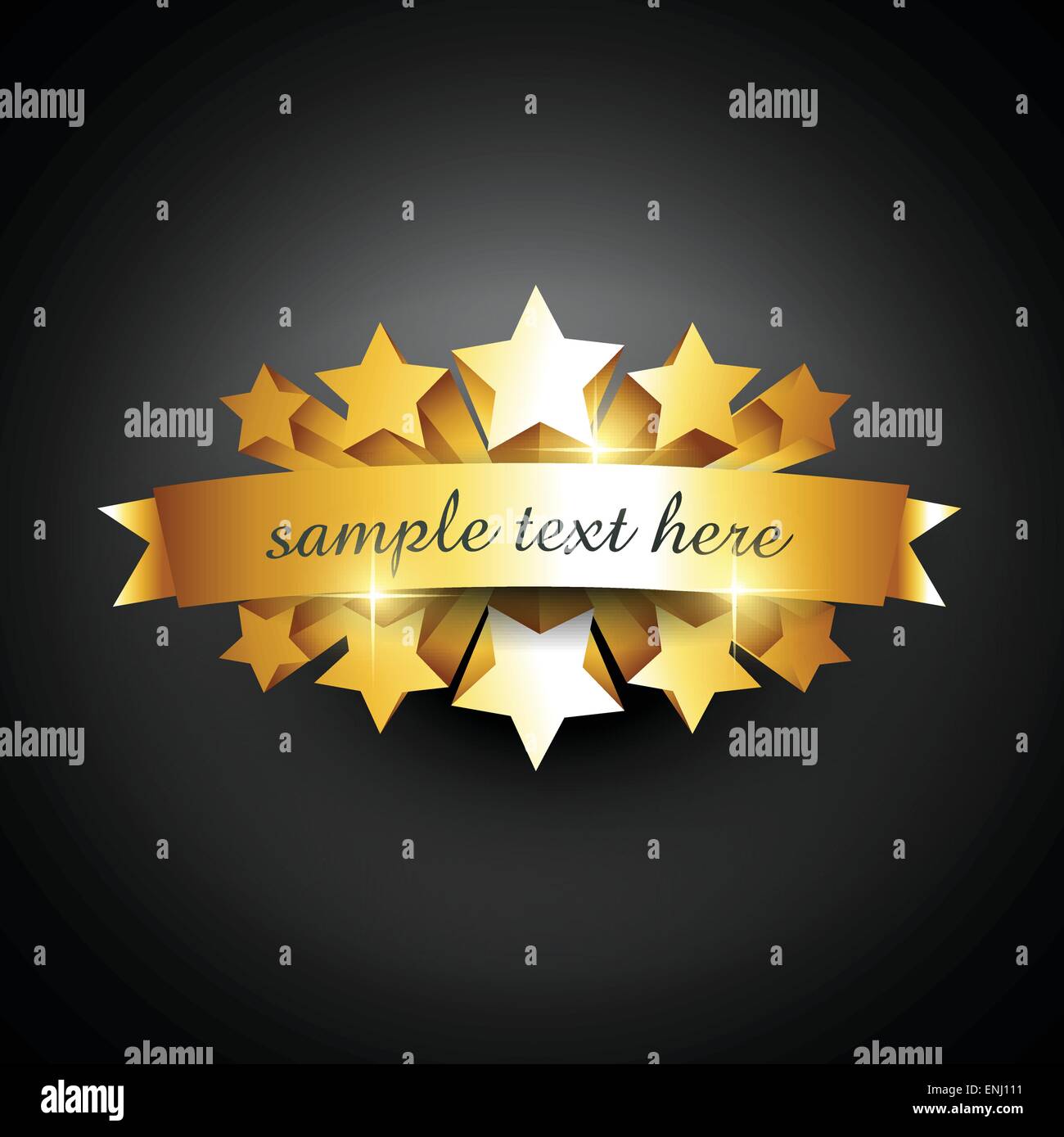 beautiful vector label sign with space for your text Stock Vector Image ...