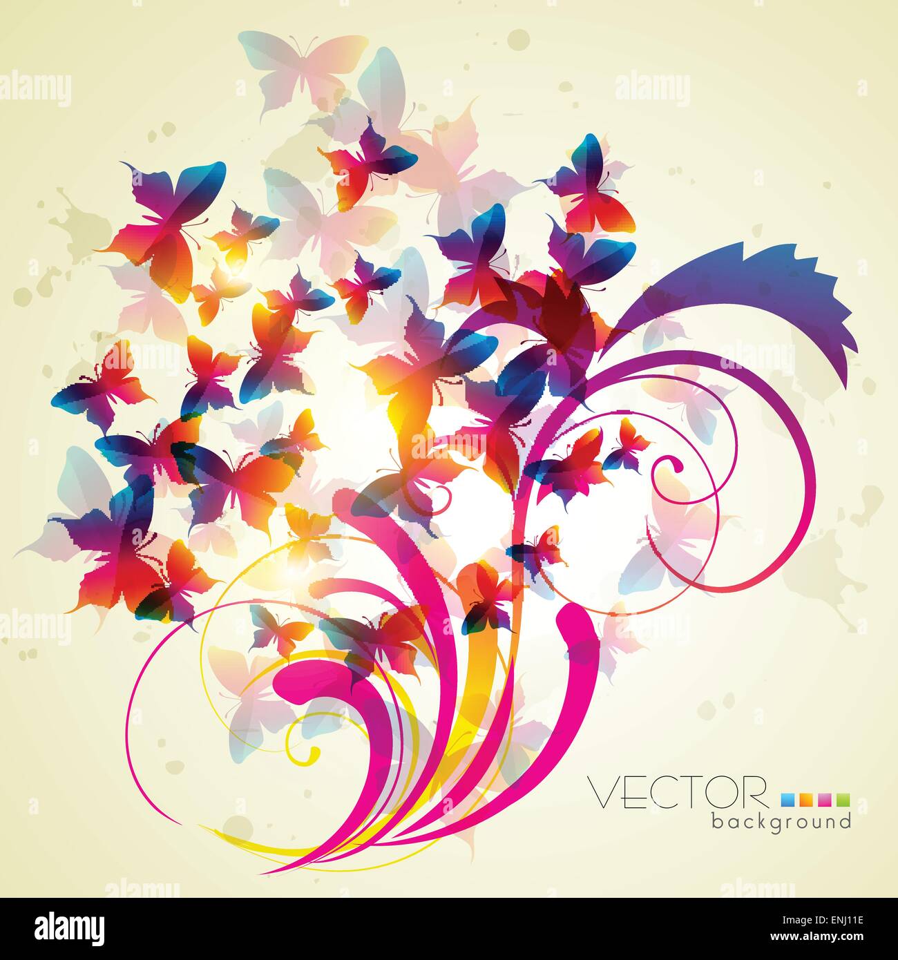 Illustration of butterflies hi-res stock photography and images - Alamy