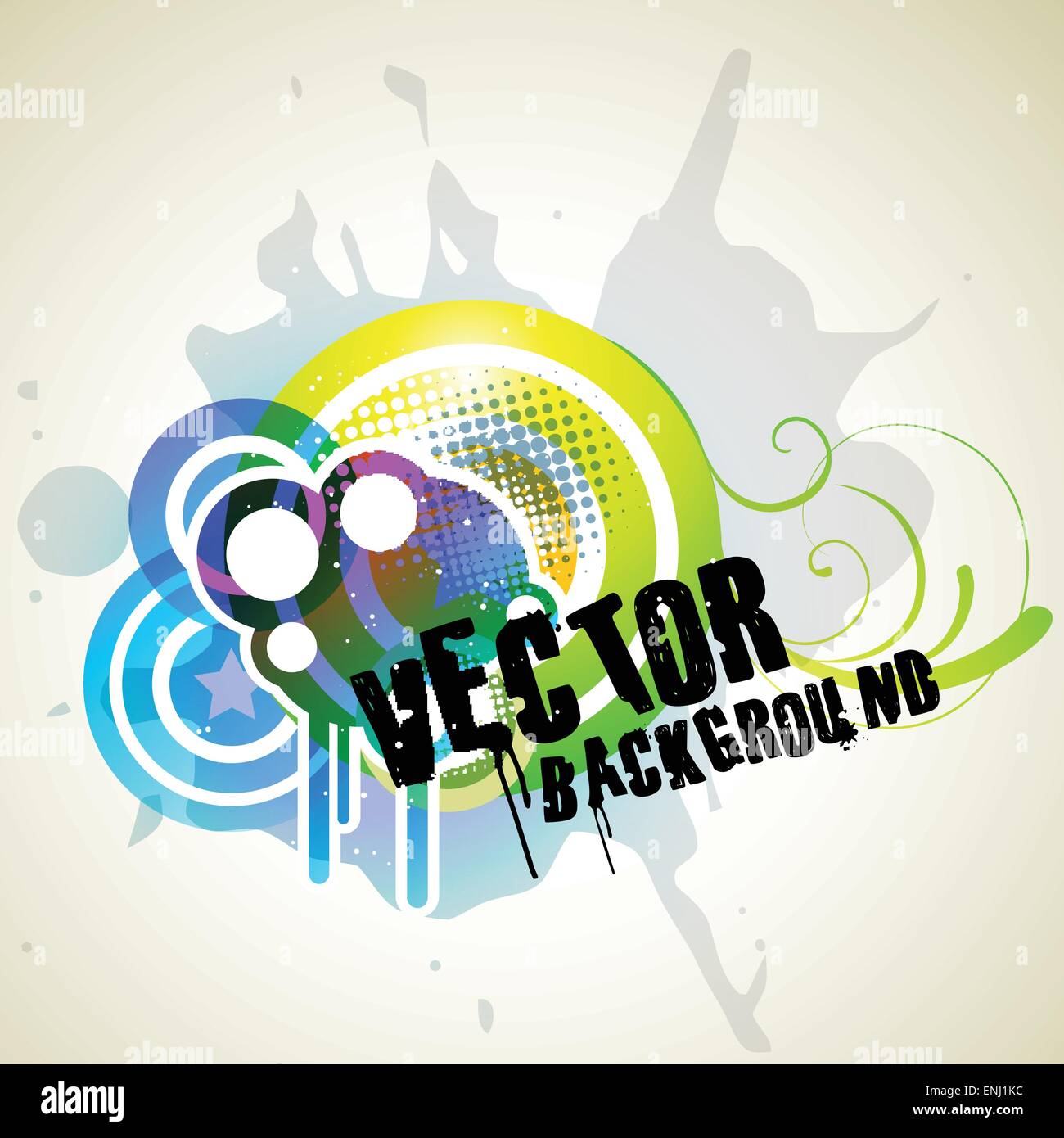 Abstract Vectorised Text vector style abstract artwork with space for your text Stock Vector ...
