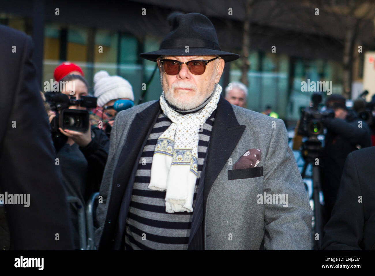 Gary Glitter, real name Paul Gadd, arrives at Southwark Crown Court in  London Stock Photo - Alamy