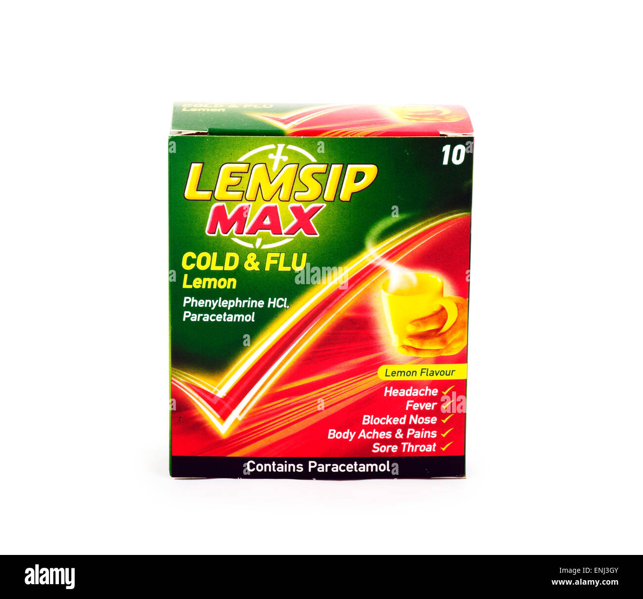 Lemsip cold and flu remedy Stock Photo