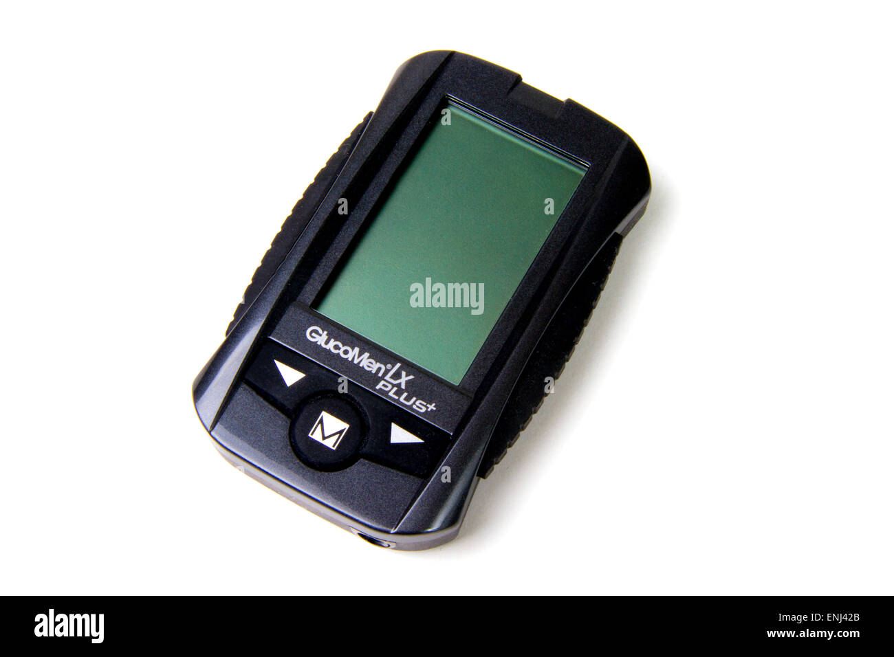 Blood sugar monitoring equipment Stock Photo Alamy