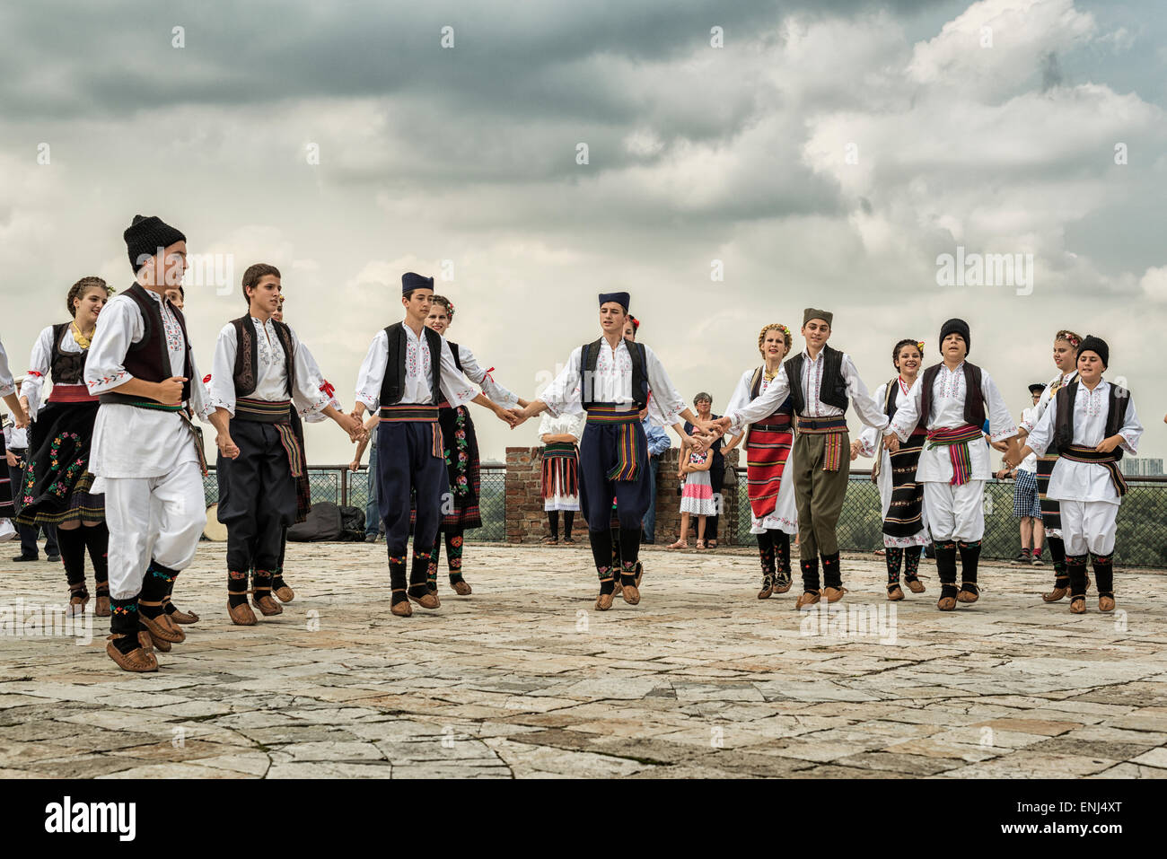 Traditional Serbian dance,Belgrade,Serbia Stock Photo - Alamy