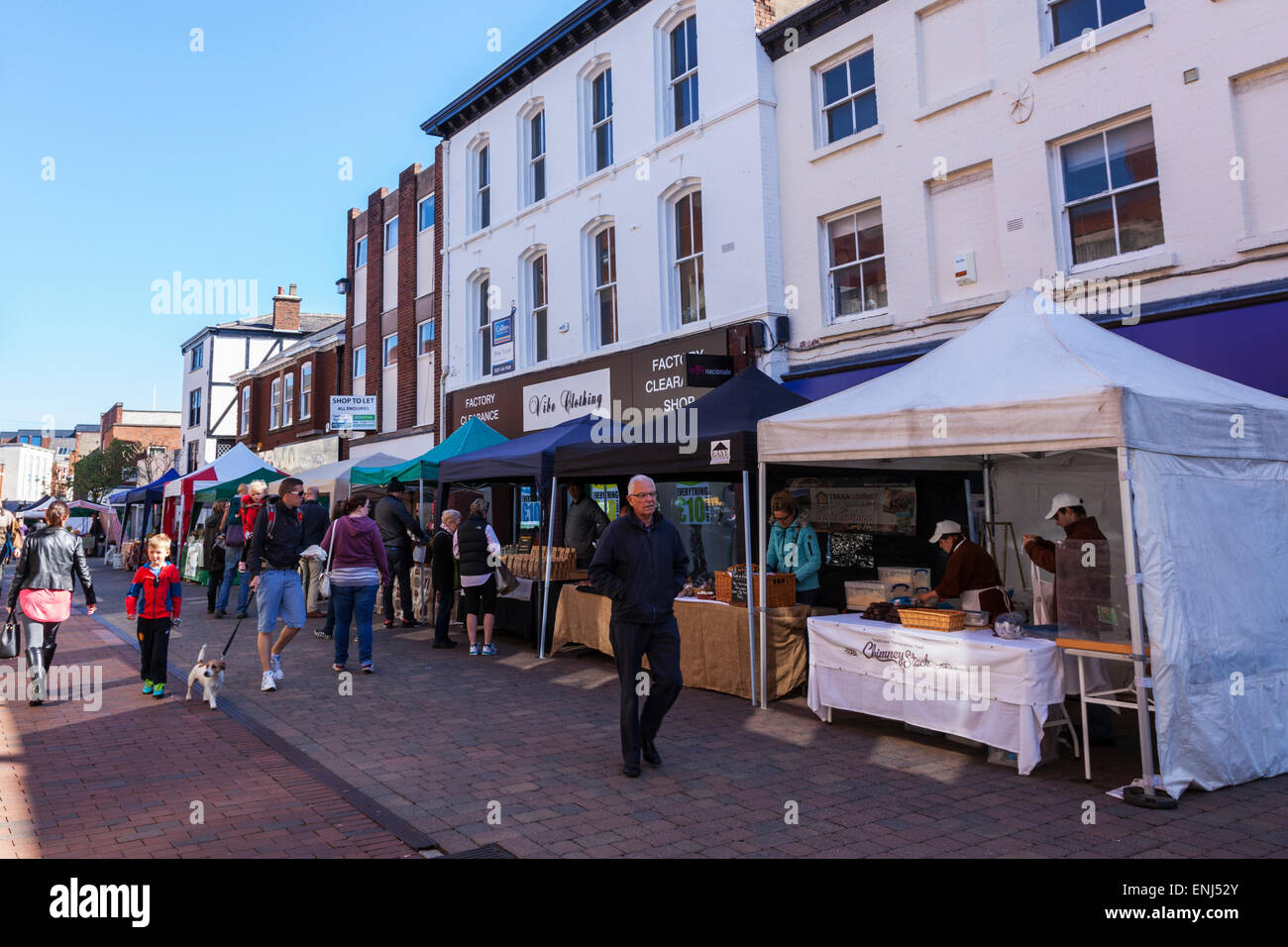 Monthly treacle market in macclesfield hi-res stock photography and ...