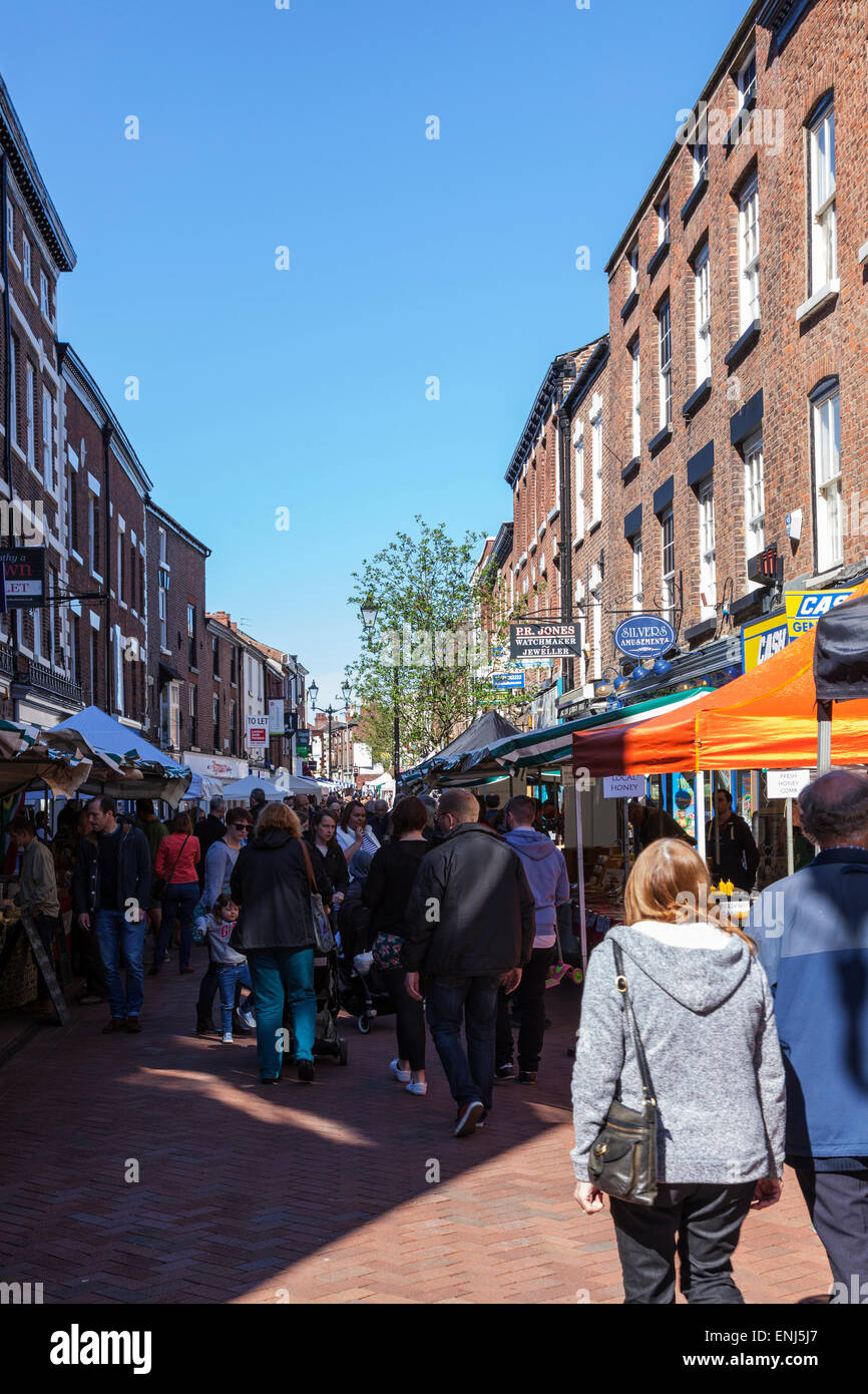 Monthly Treacle Market in Macclesfield Stock Photo - Alamy