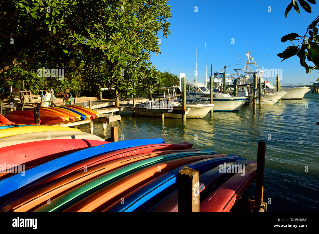Robbies marina. Islamorada. Florida Keys. USA Stock Photo Alamy