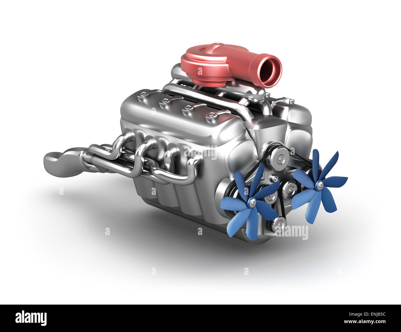 V8 engine Cut Out Stock Images & Pictures Alamy