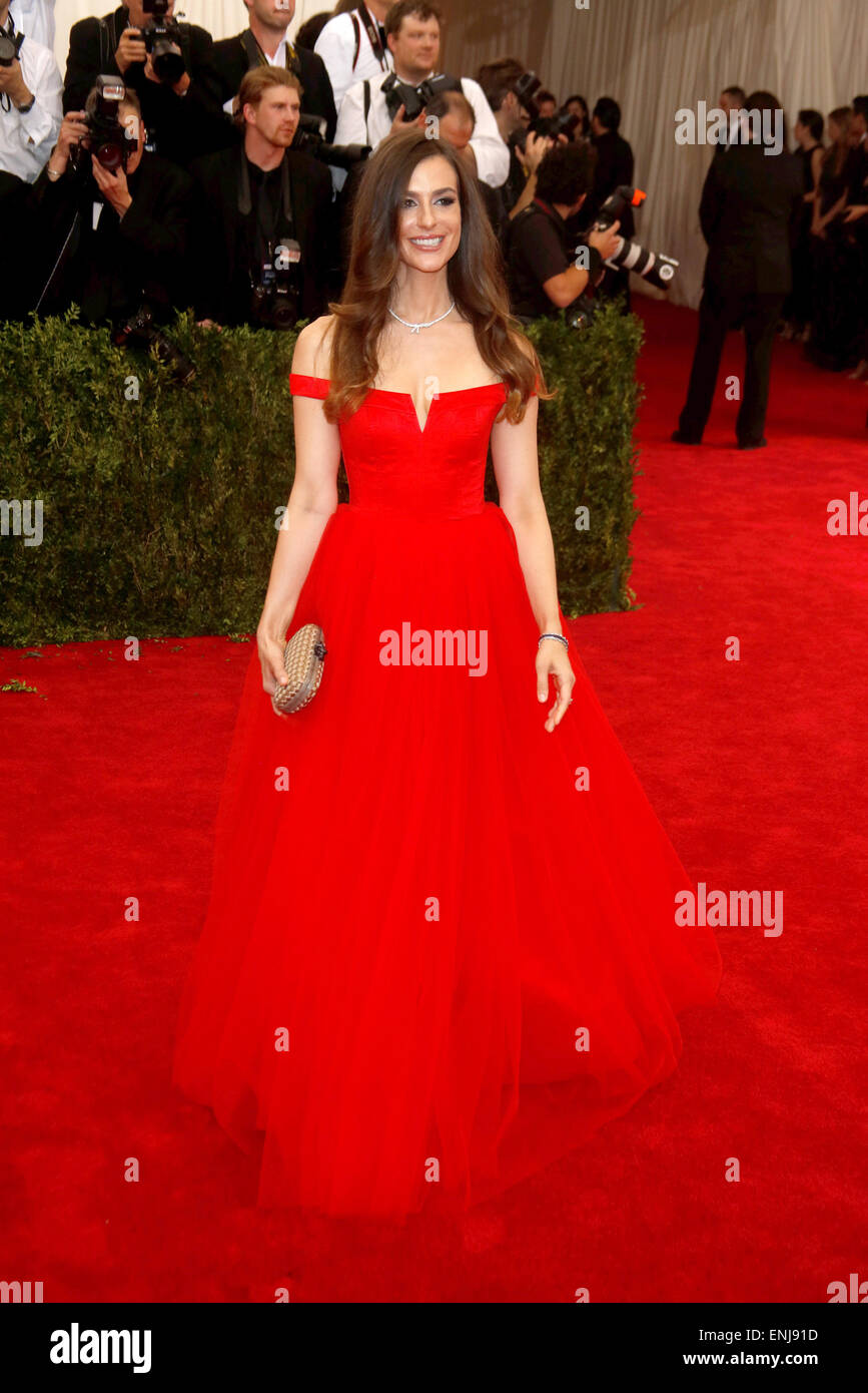 Ariana Rockefeller attends the 2015 Costume Institute Gala Benefit celebrating the exhibition China: Through the Looking Glass at The Metropolitan Museum of Art in New York, USA, on 04 May 2015. Photo: Hubert Boesl - NO WIRE SERVICE - Stock Photo