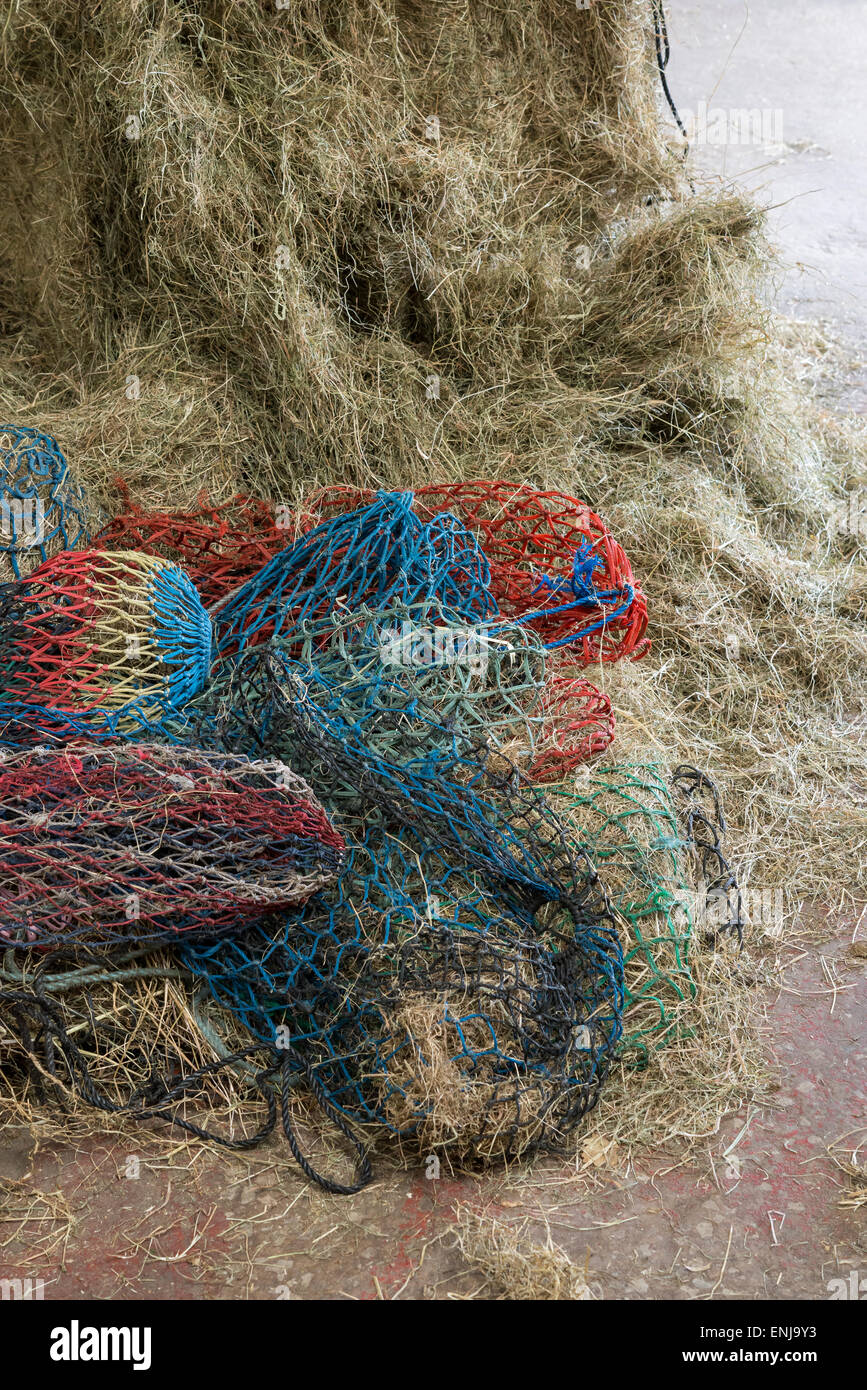 Pile of hay nets hires stock photography and images Alamy