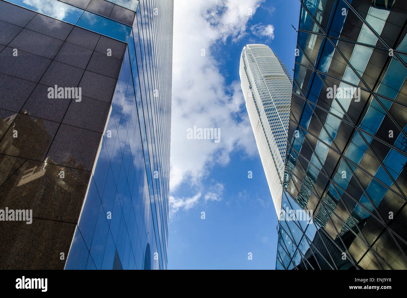 Skyscraper in Hong Kong Stock Photo - Alamy