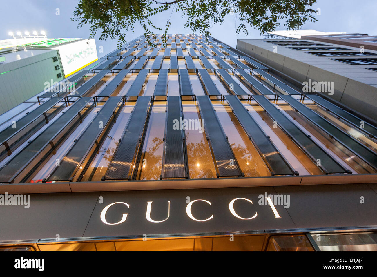 Gucci Shinjuku Flagship Store, facade; Tokyo, Japan Stock Photo - Alamy