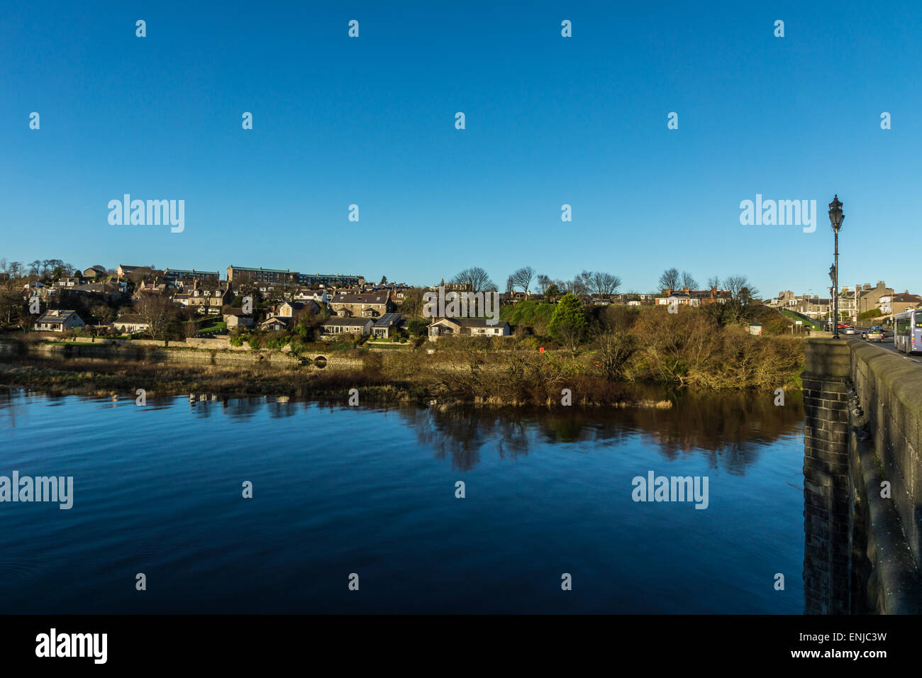 River Don looking upriver from the Bridge of Don in Aberdeen, Scotland Stock Photo Alamy