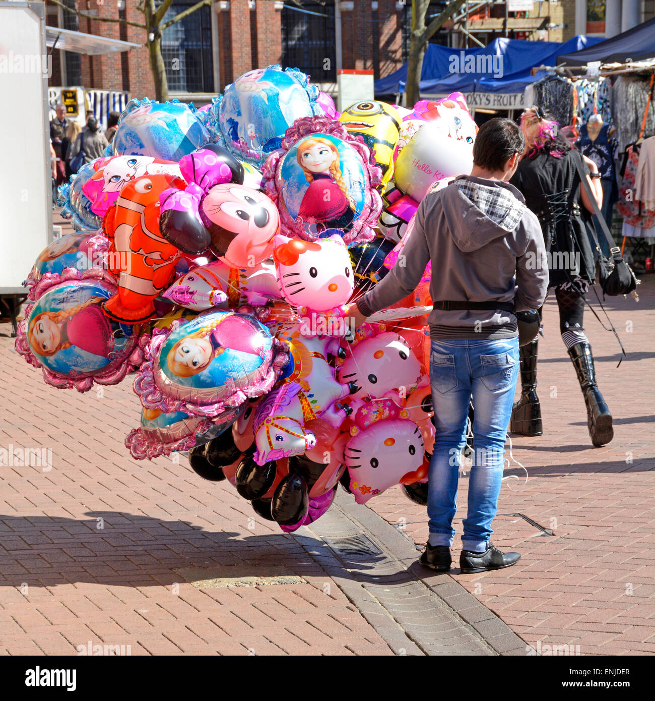 Gas balloon party hires stock photography and images Alamy