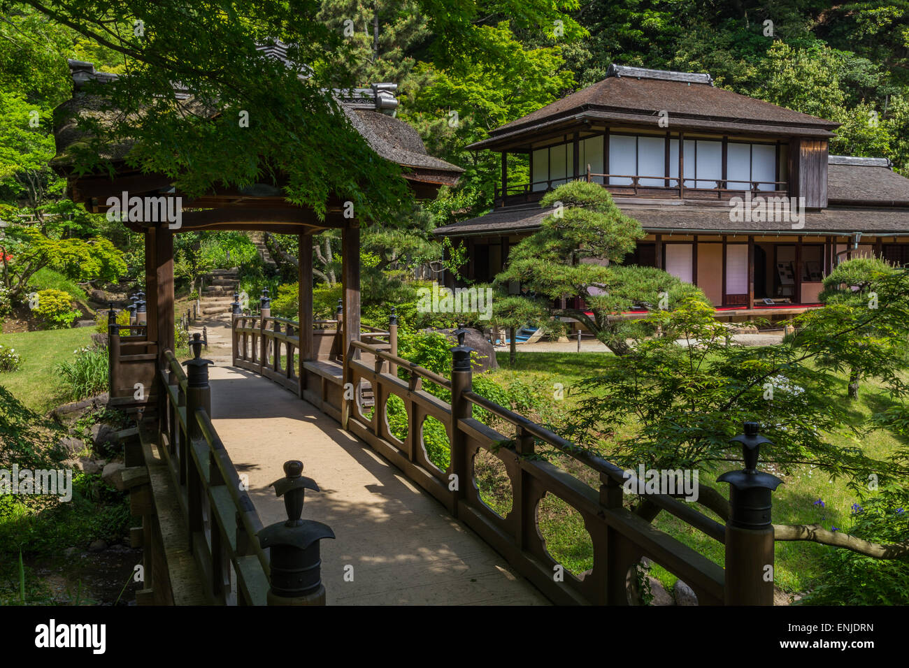 Sankeien, one of Japan’s most exquisite gardens, was opened to the