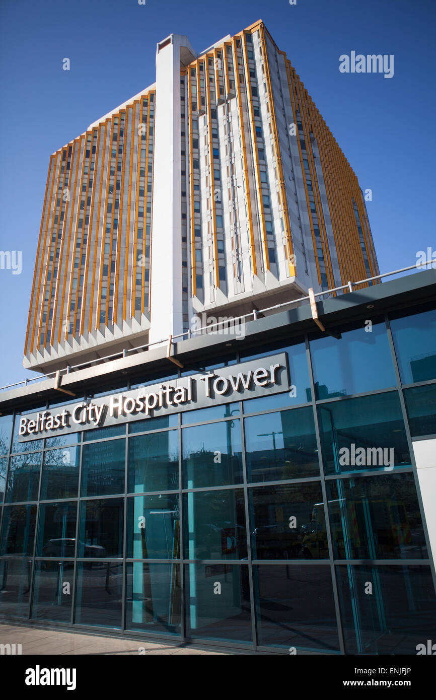 Belfast tower block hospital hires stock photography and images Alamy