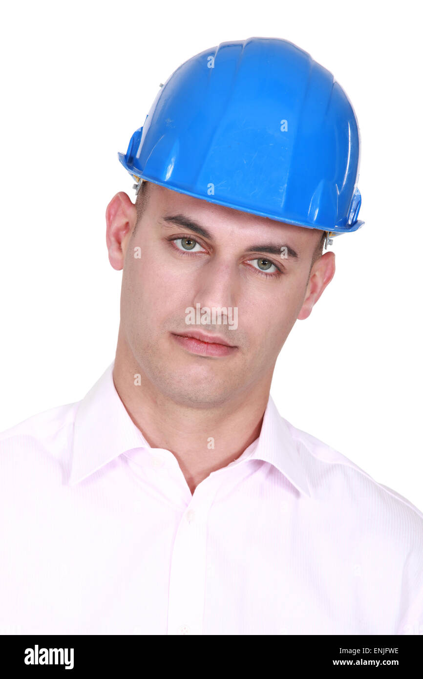 Bald man wearing hat hires stock photography and images Alamy