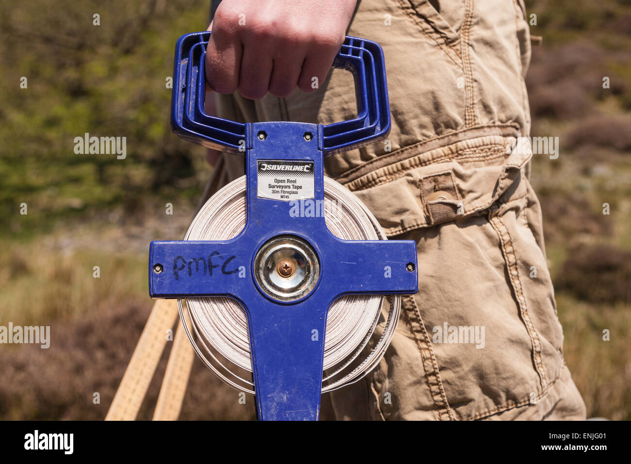 Measuring equipment for geography and geology Stock Photo Alamy